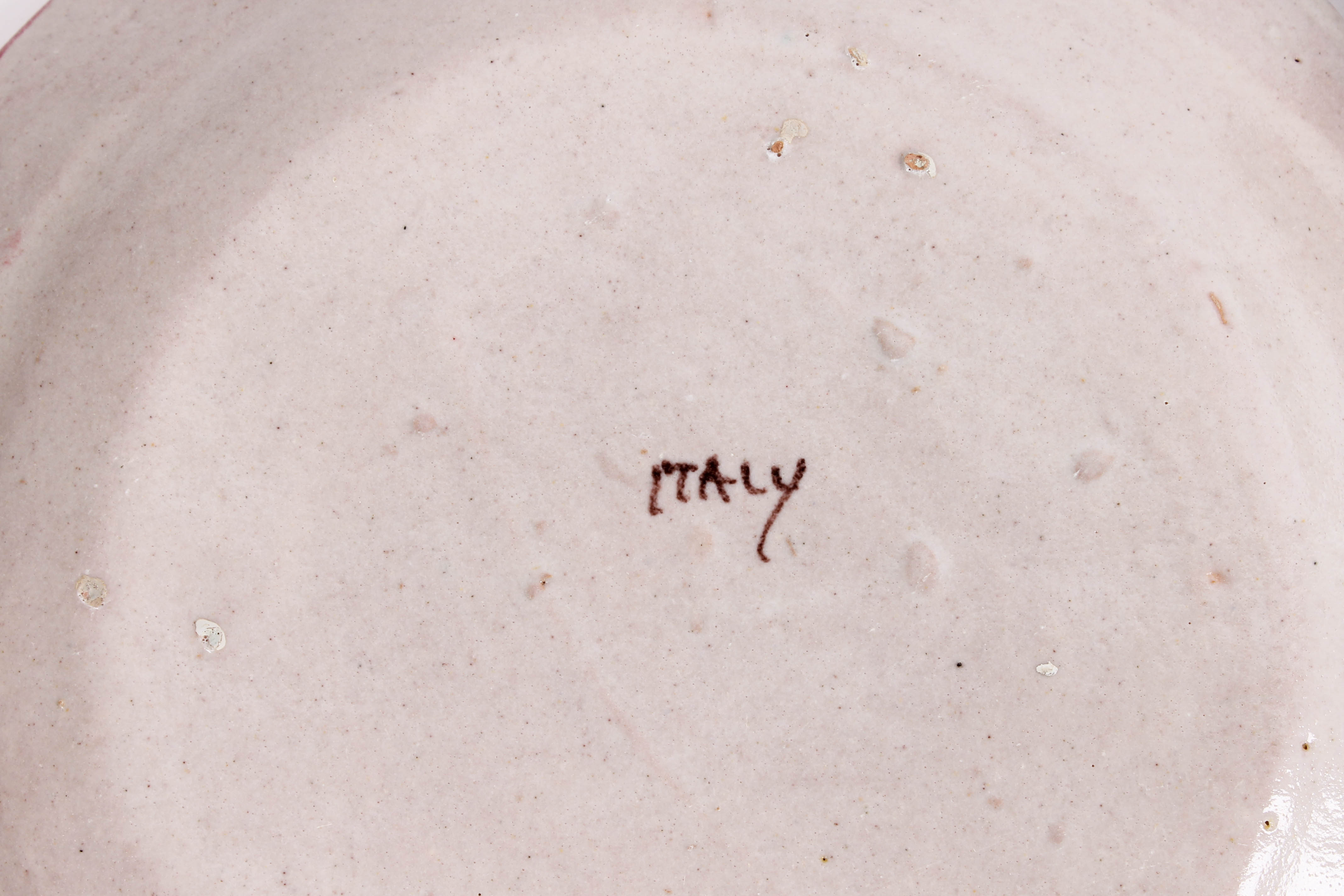 Set of Hand-Painted Italian Dinnerware