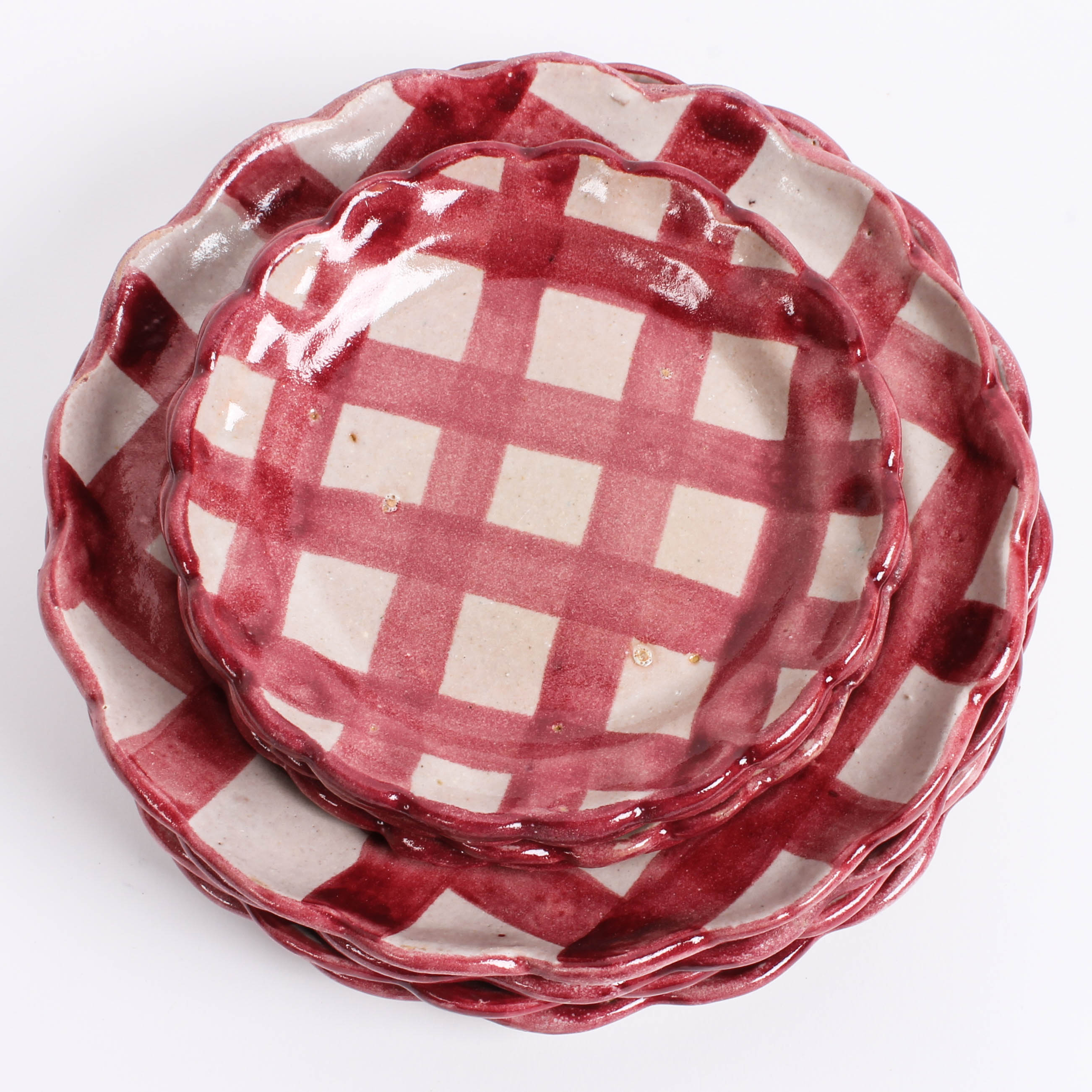 Set of Hand-Painted Italian Dinnerware