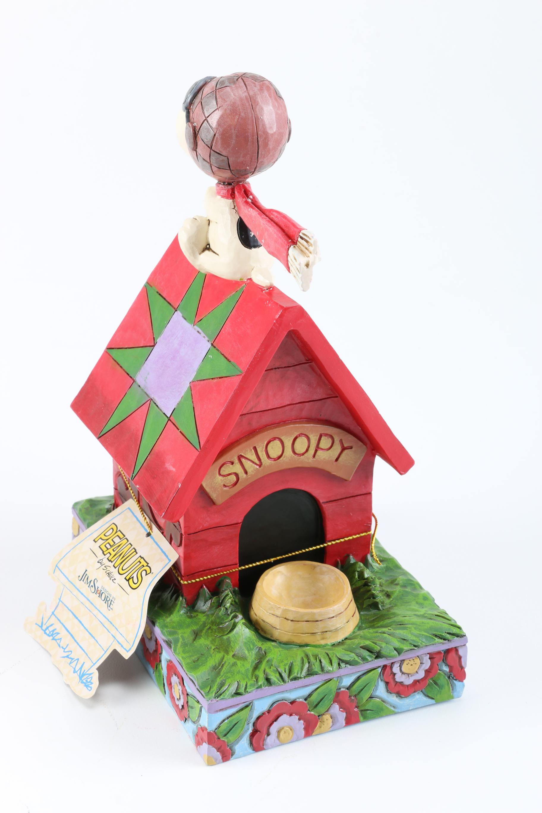 Collection of Peanuts Figurines Designed by Jim Shore