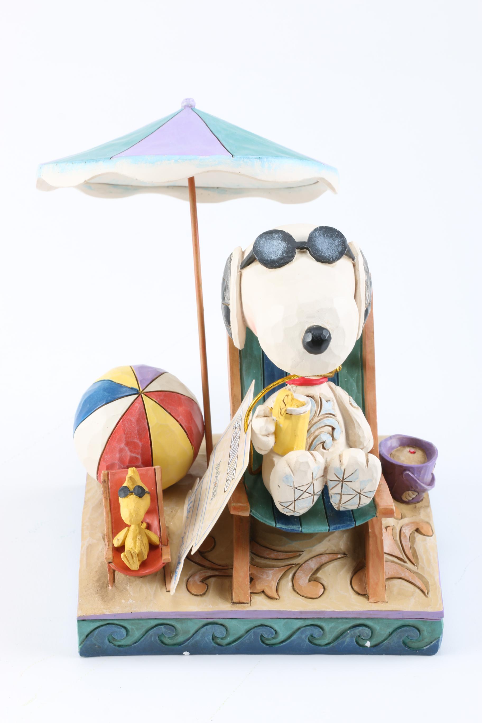 Collection of Peanuts Figurines Designed by Jim Shore