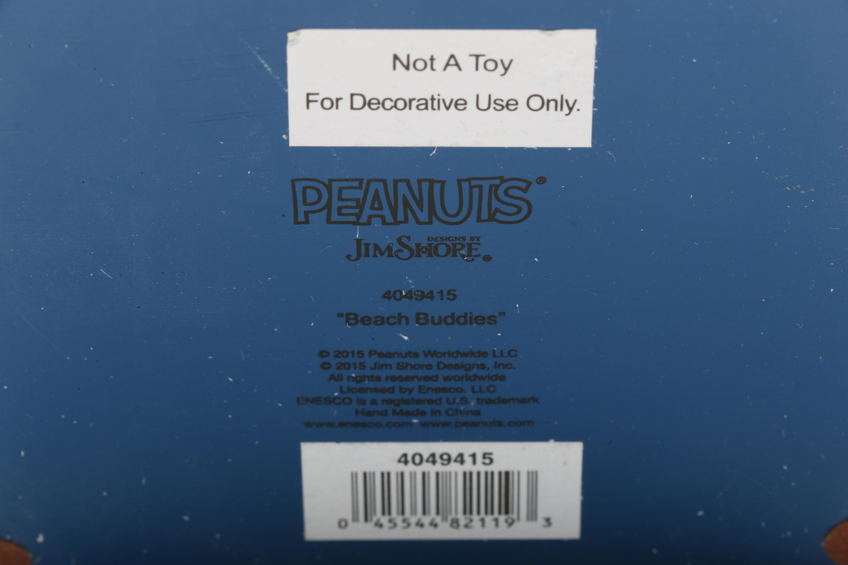 Collection of Peanuts Figurines Designed by Jim Shore