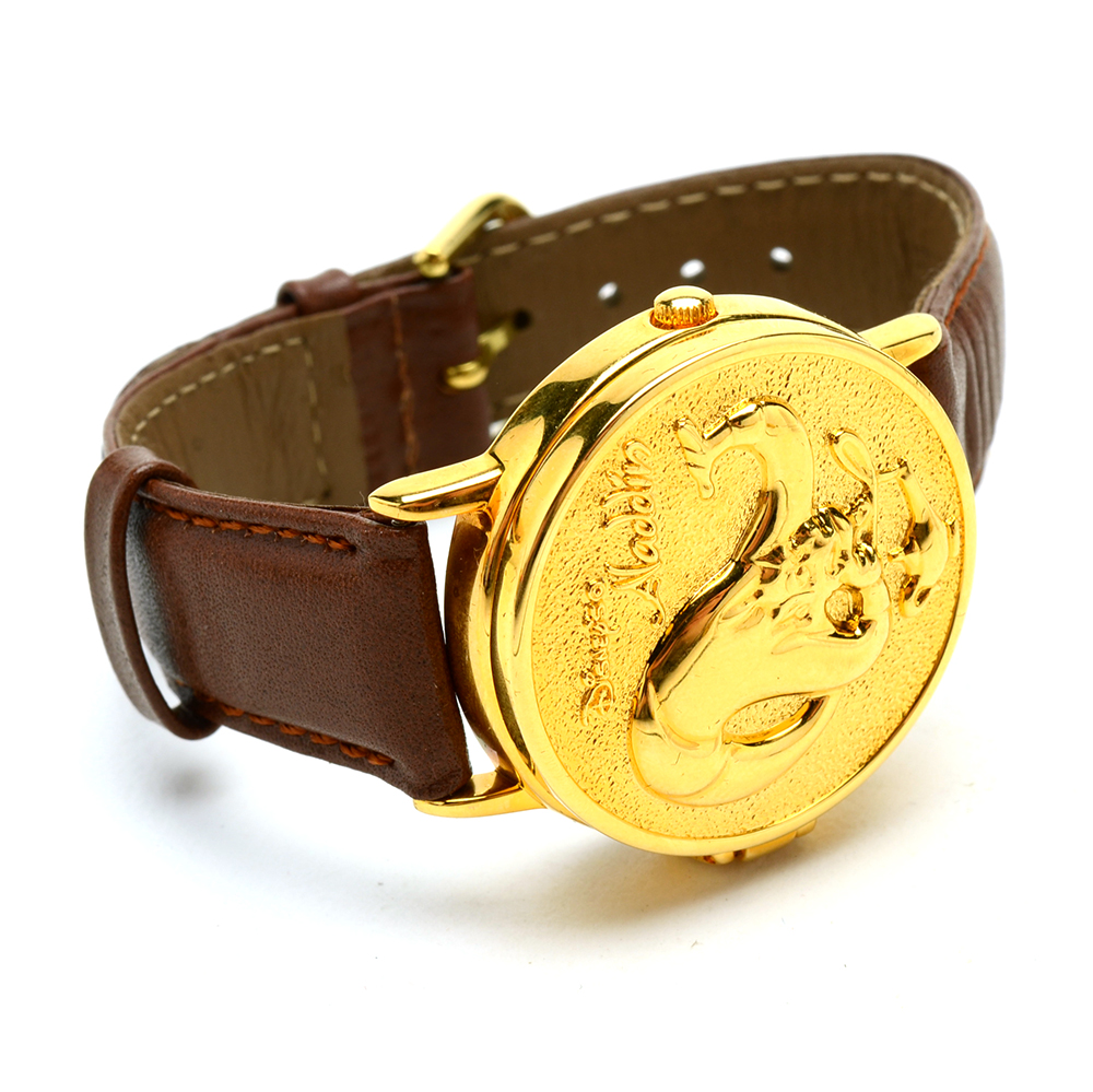 1992 Disney's "Aladdin" Commemorative Watch Featuring Genie