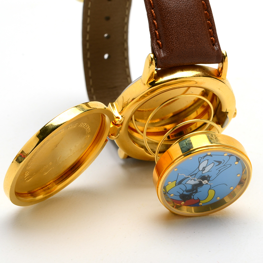 1992 Disney's "Aladdin" Commemorative Watch Featuring Genie