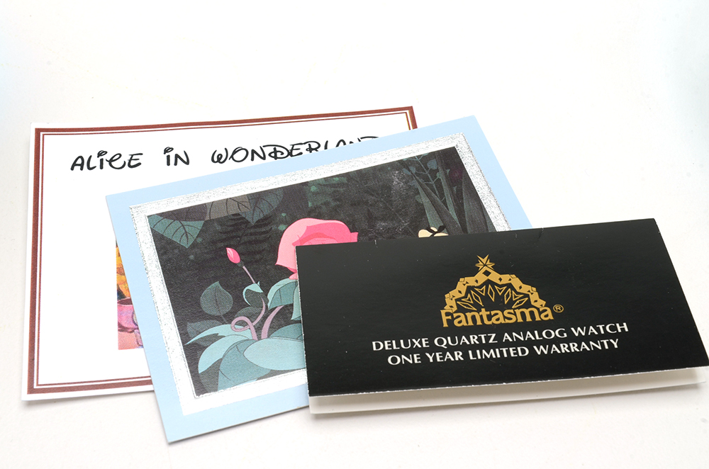 Walt Disney's "Alice in Wonderland" Children's Quartz Watch