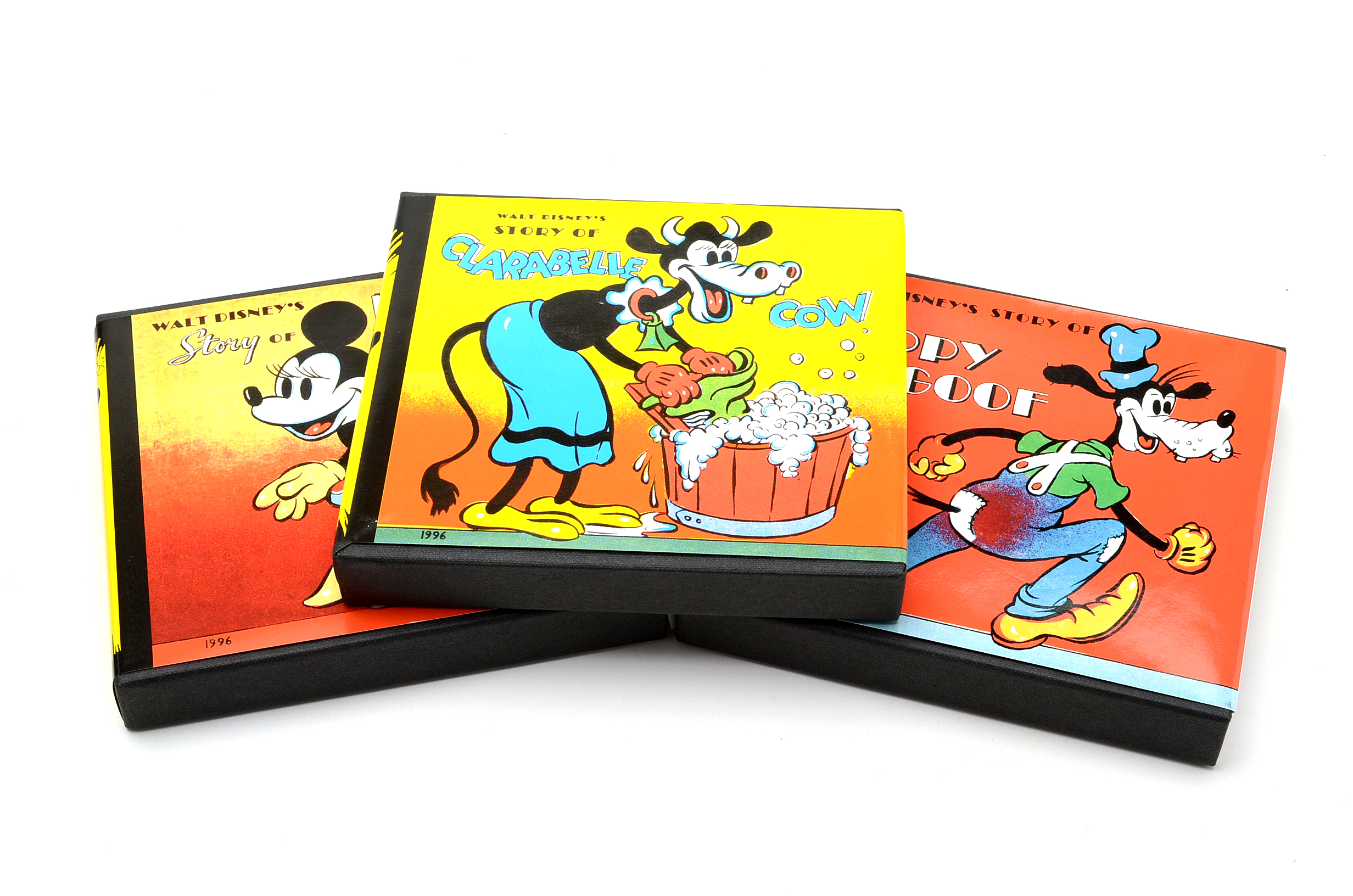 Limited Edition "Walt Disney's Story of..." Reproduction Books With Audiobooks
