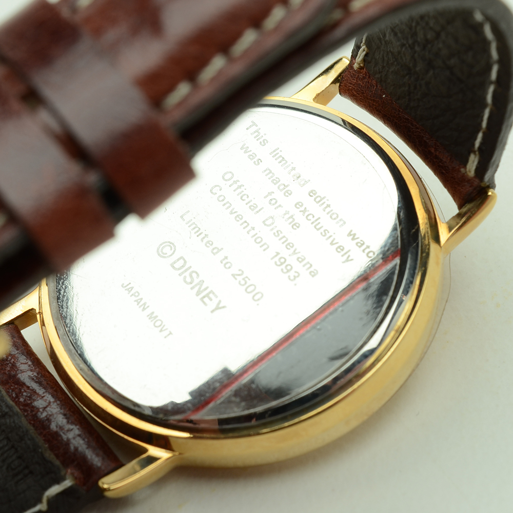 1993 Official Disneyana Convention Commemorative Watch