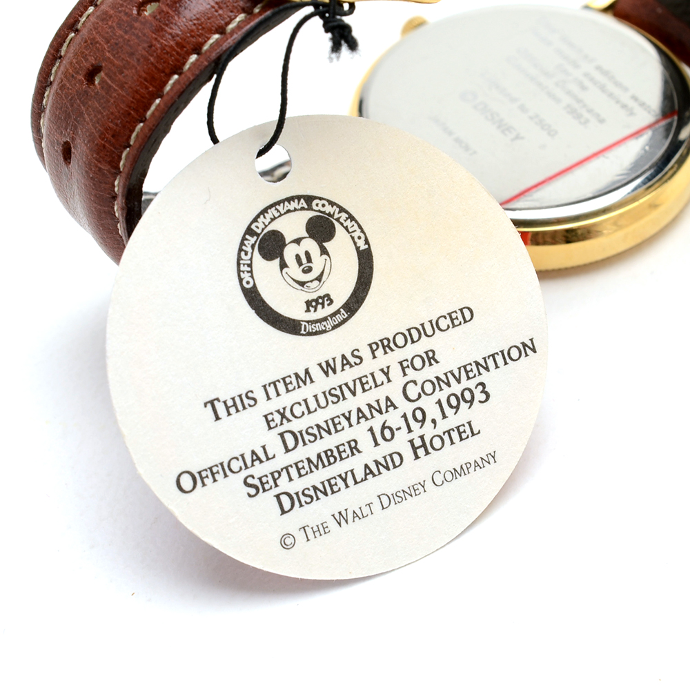1993 Official Disneyana Convention Commemorative Watch