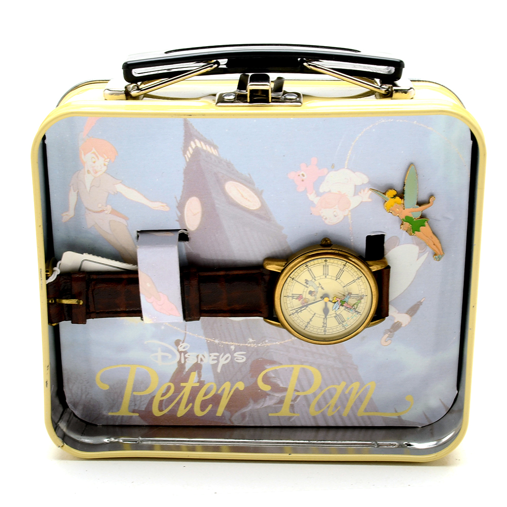 Disney's "Peter Pan" Lunch Box Series Watch and Tinker Bell Pin