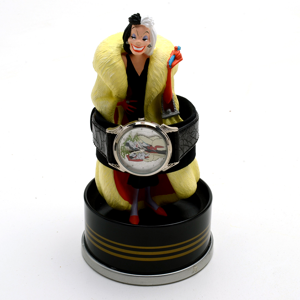 Fossil "Disney Villains" Limited Edition Watch and Figurine