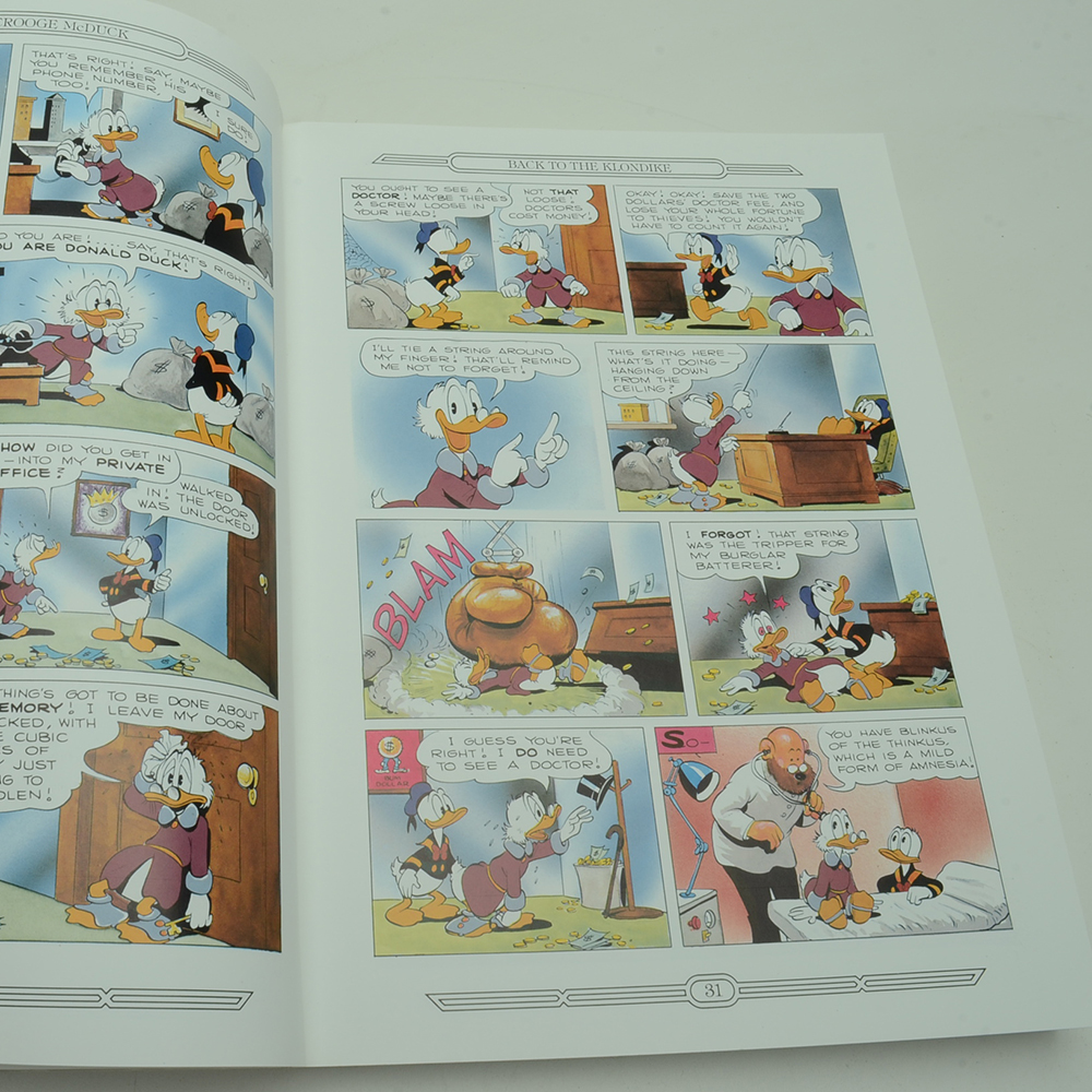 1987 Carl Barks "Walt Disney's Uncle Scrooge McDuck: His Life and Times" First Trade Edition