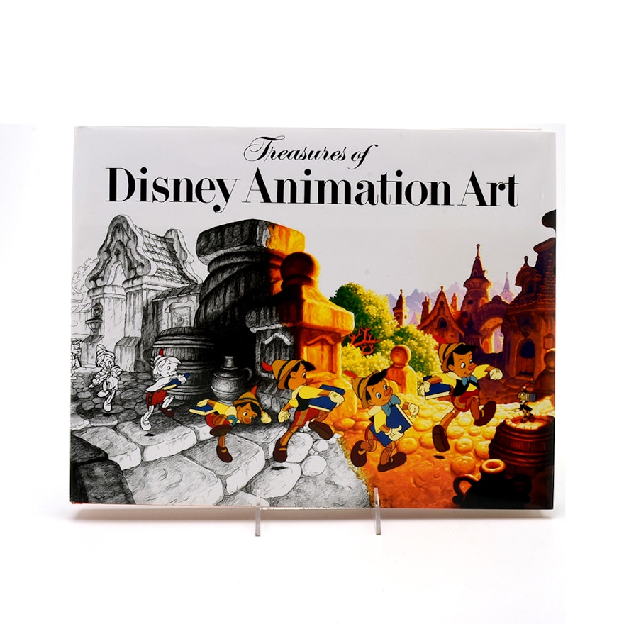 John Canemaker Signed "Treasures of Disney Animation Art"