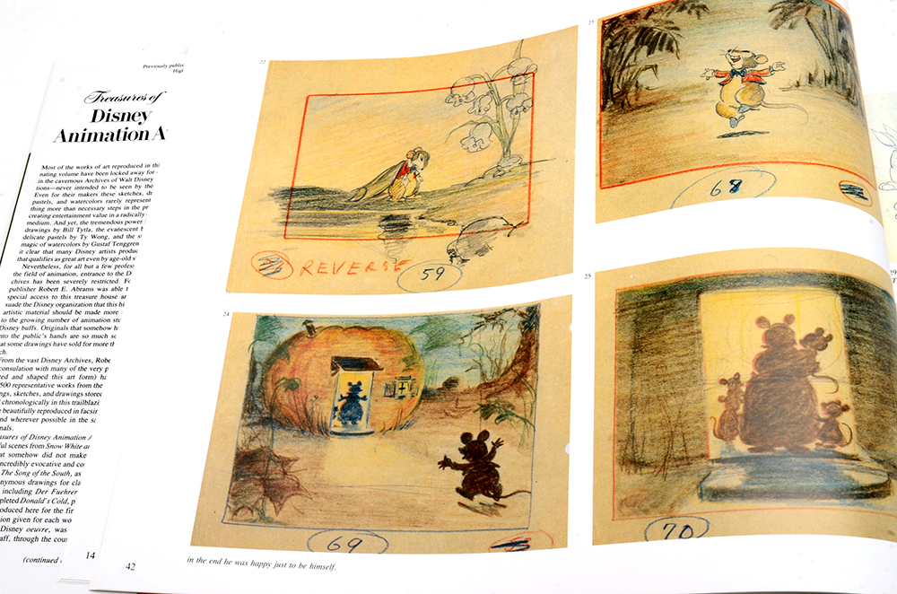 John Canemaker Signed "Treasures of Disney Animation Art"