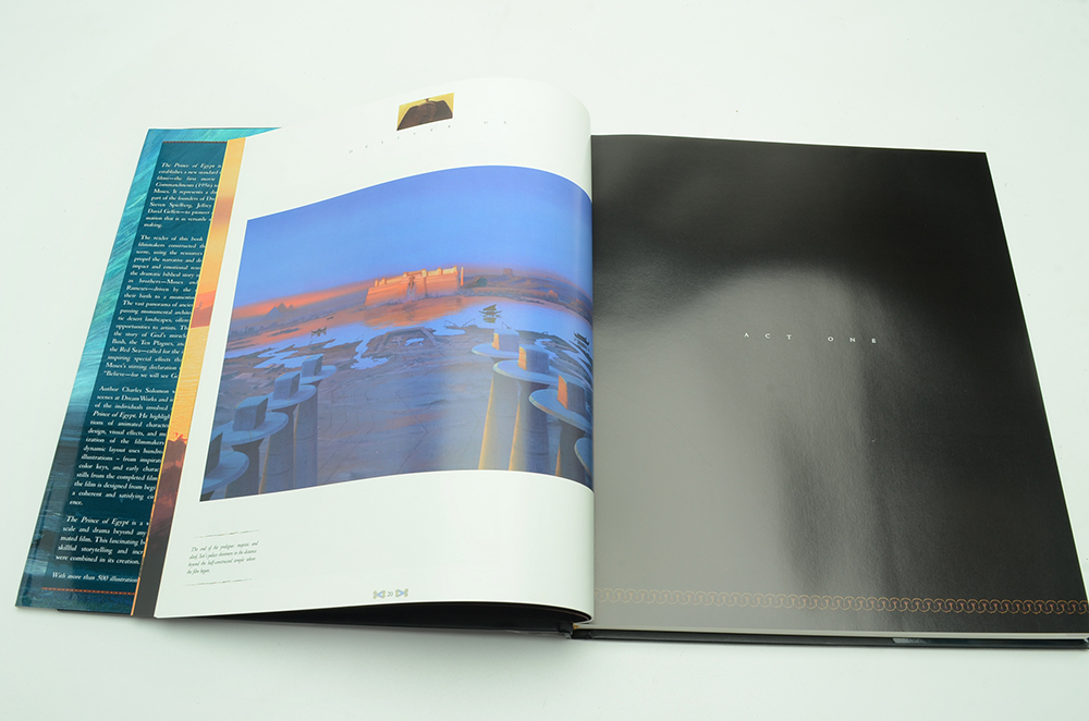 Multiple Animators Signed and Sketched "The Prince of Egypt: A New Vision in Animation"