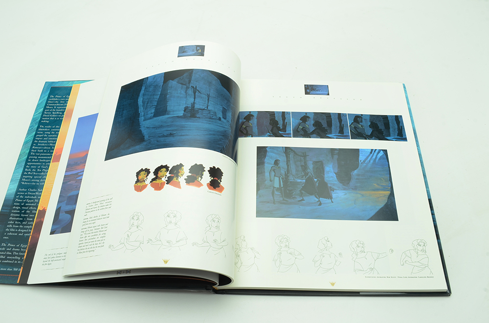 Multiple Animators Signed and Sketched "The Prince of Egypt: A New Vision in Animation"