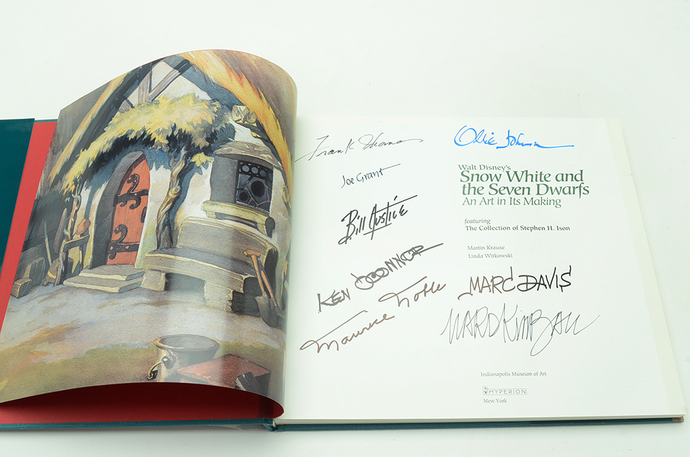 Multiple Animators Signed "Walt Disney's Snow White and the Seven Dwarfs: An Art in Its Making"