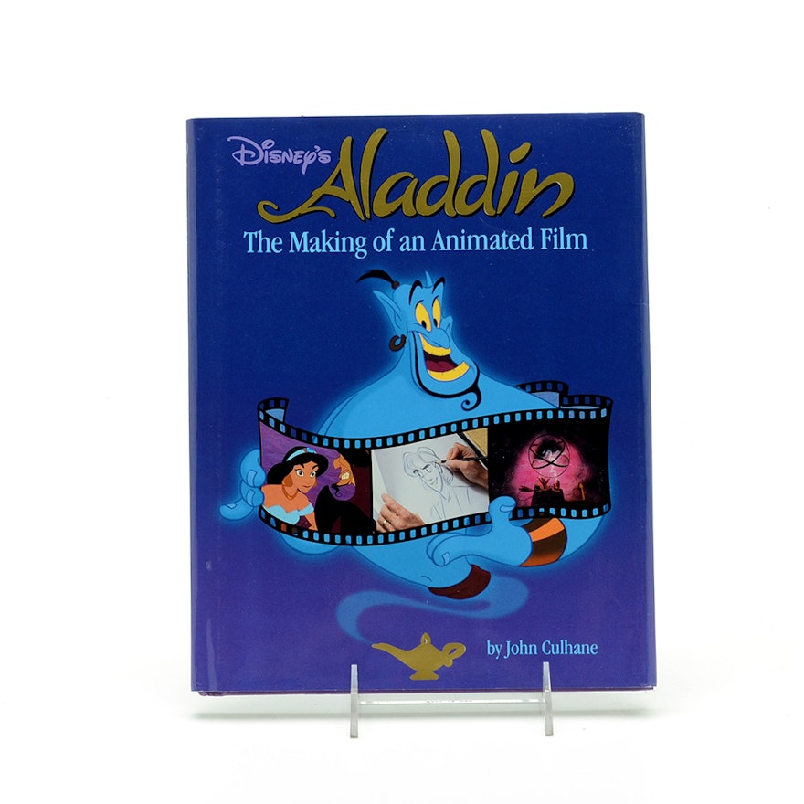 Multiple Animators Signed "Disney's Aladdin: The Making of an Animated Film"