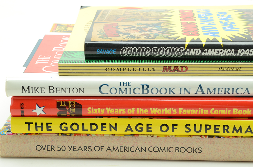 Books on Comics History Including "Mad"