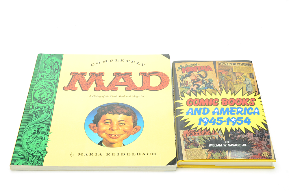 Books on Comics History Including "Mad"