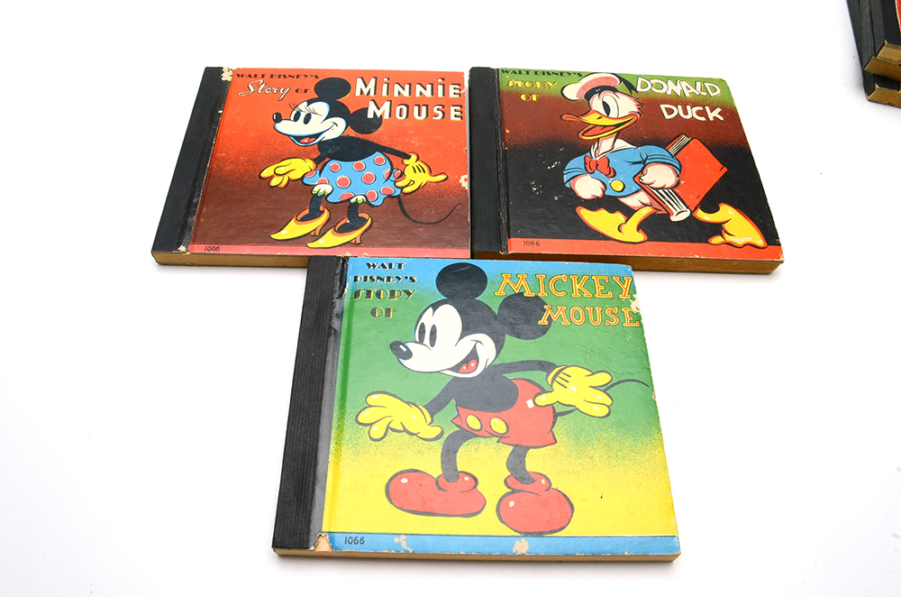 "Walt Disney's Story Of..." 1930s Children's Books and Limited Edition Reproductions