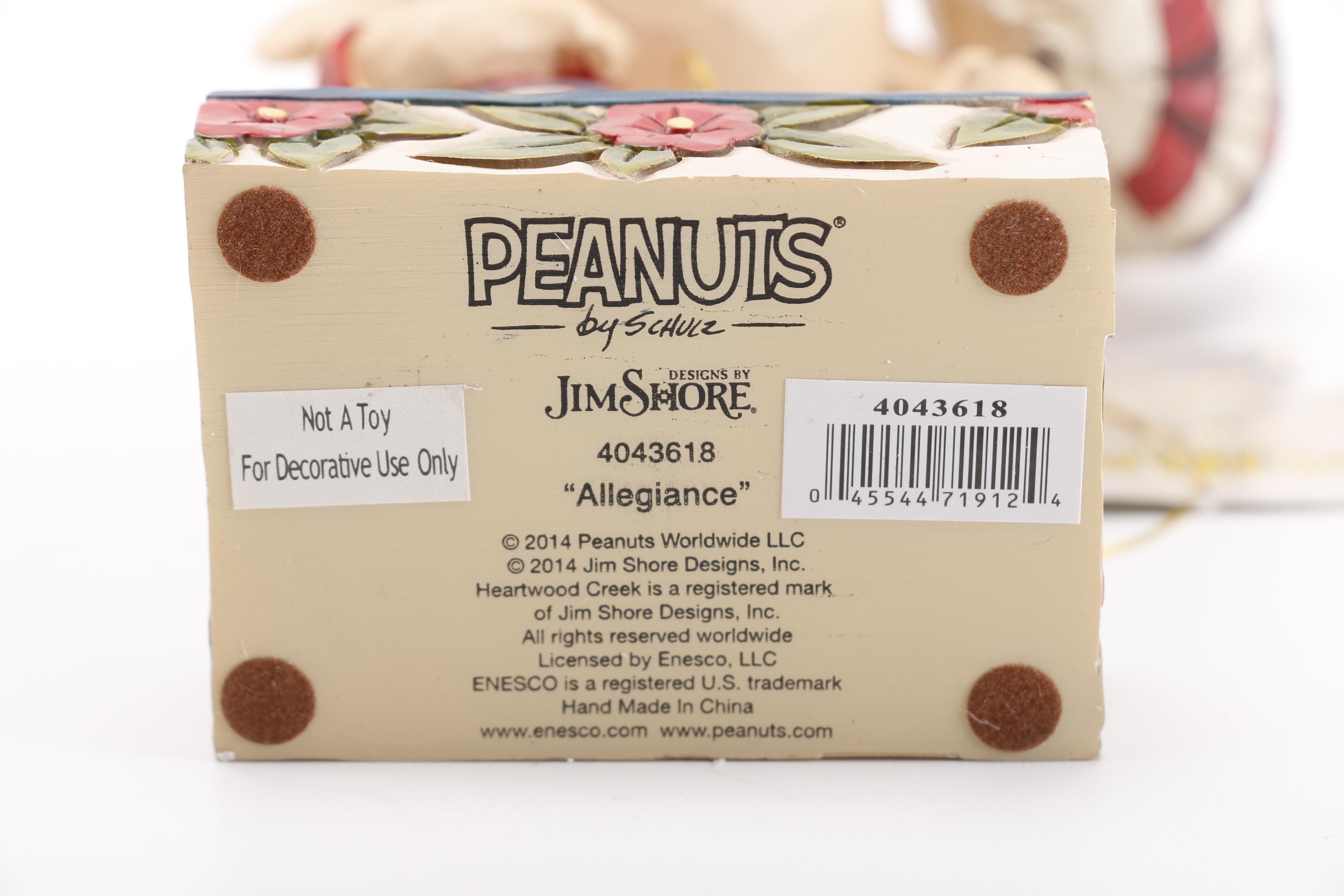 Selection of "Peanuts" Figures Designed by Jim Shore