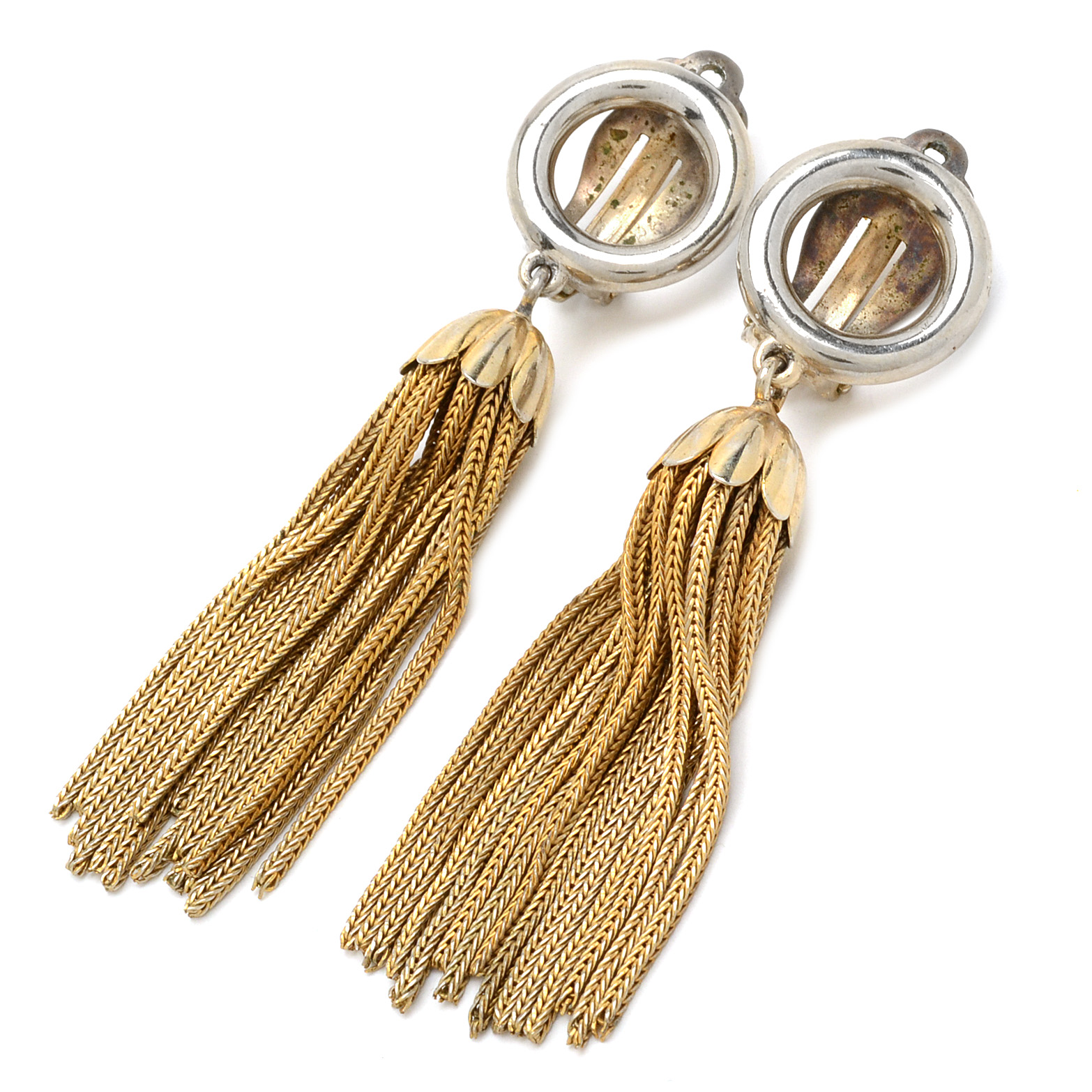 1950s Schiaparelli Tassel Earrings