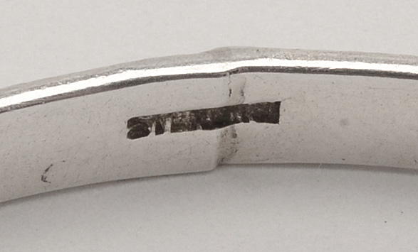 Ten Sterling Silver Bangle Bracelets