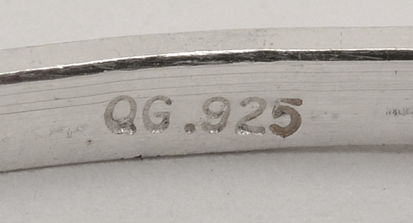 Ten Sterling Silver Bangle Bracelets