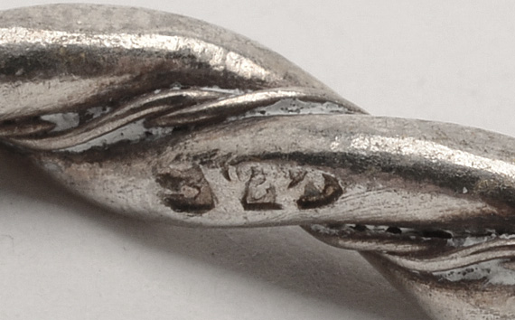 Group of Ten Sterling Rope or Braid Design Bangles