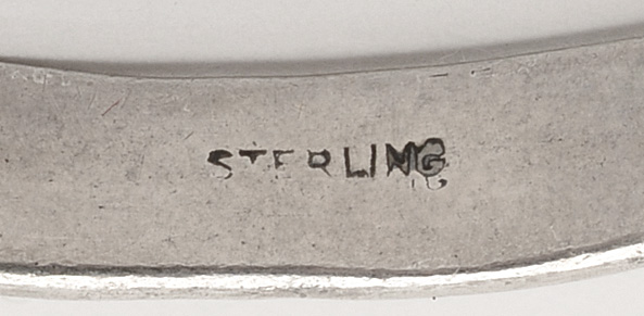 Group of Ten Sterling Rope or Braid Design Bangles