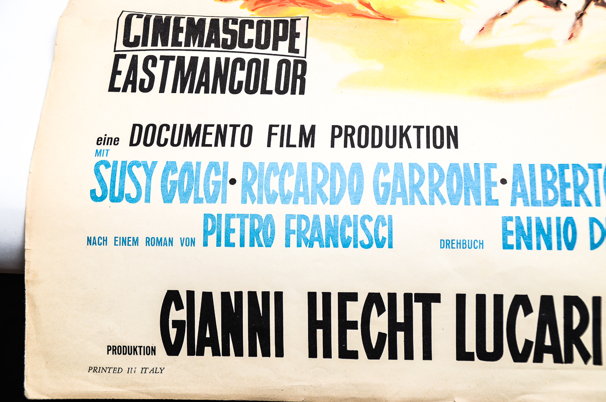 Vintage Italian Movie Poster