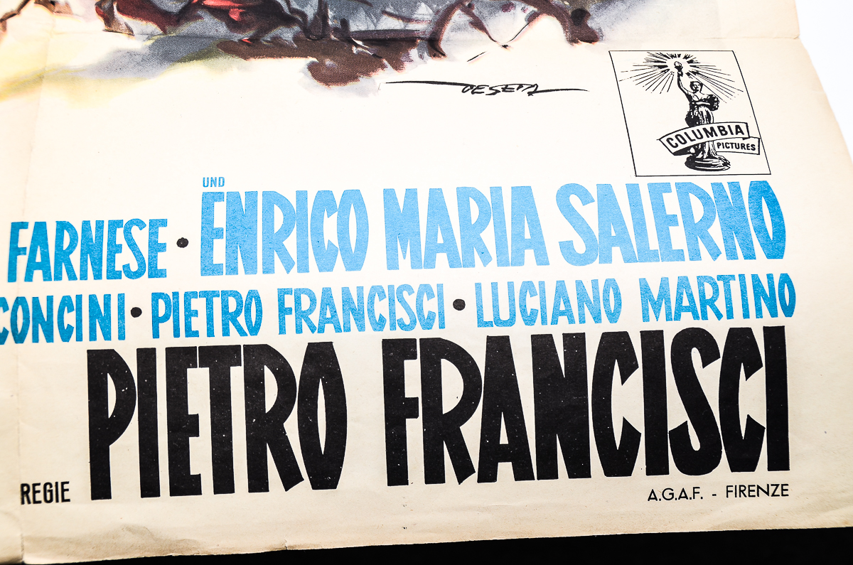 Vintage Italian Movie Poster