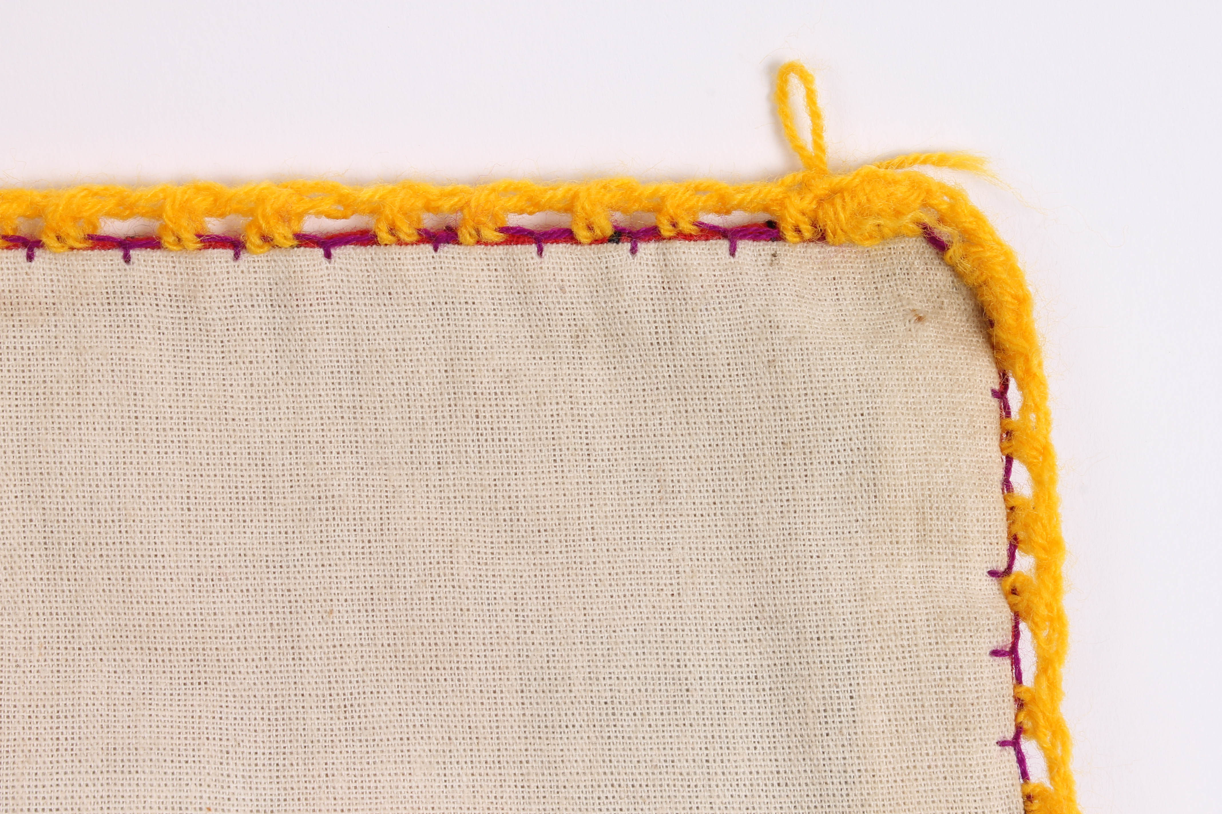 Peruvian Wood and Fabric Decor