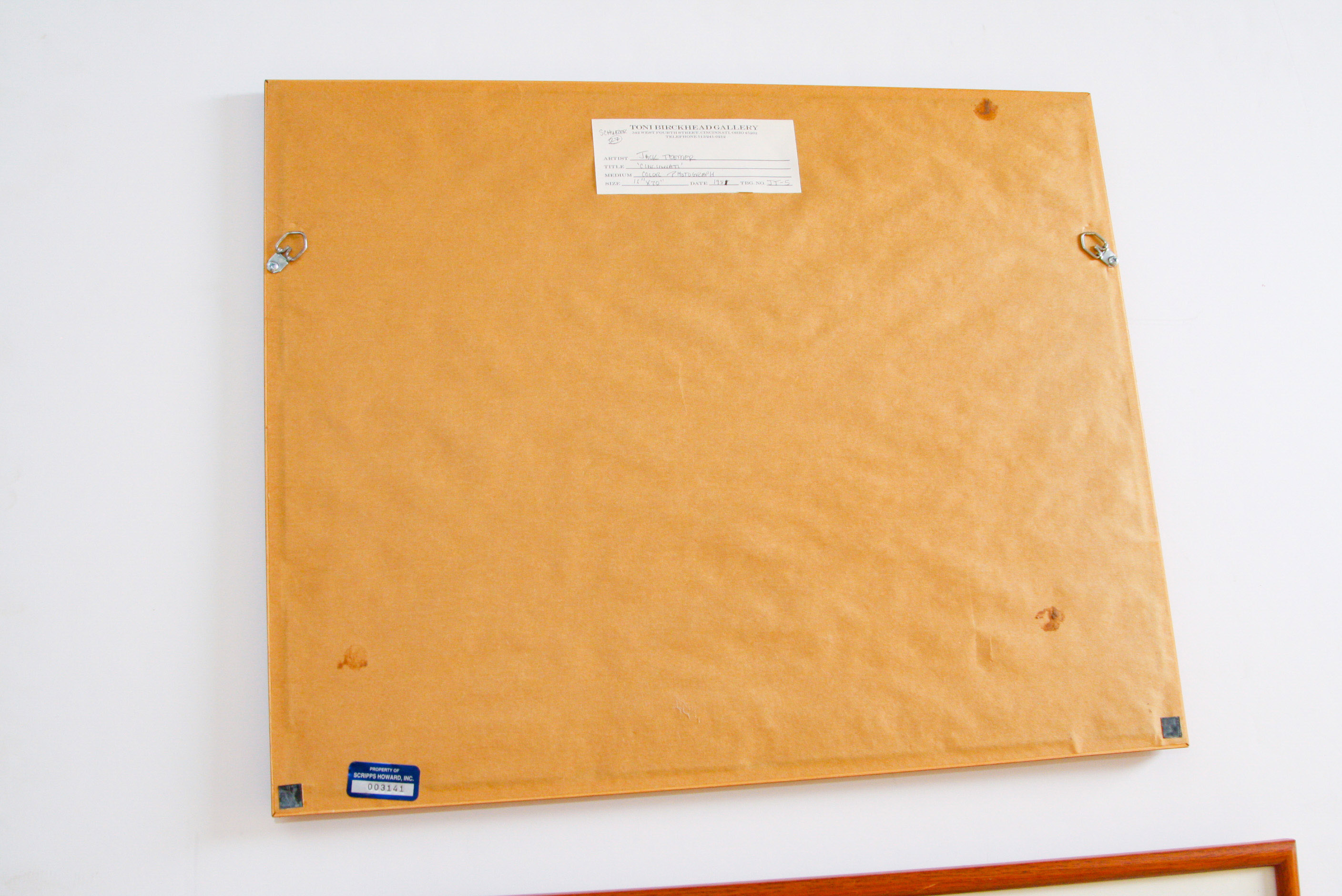 Pair of Jack Teemer Chromogenic Photographs of "Cincinnati, 1981"