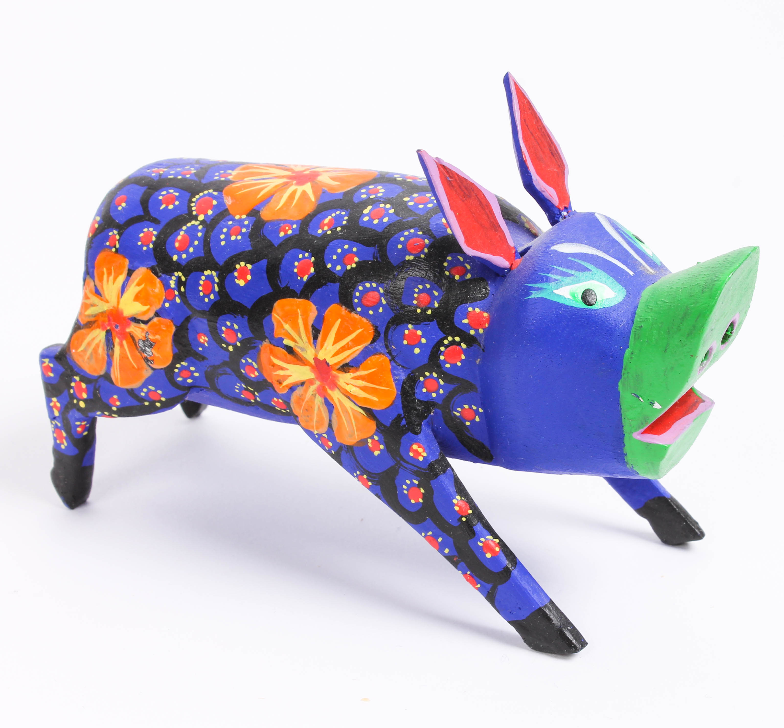 Peruvian Wood and Fabric Decor