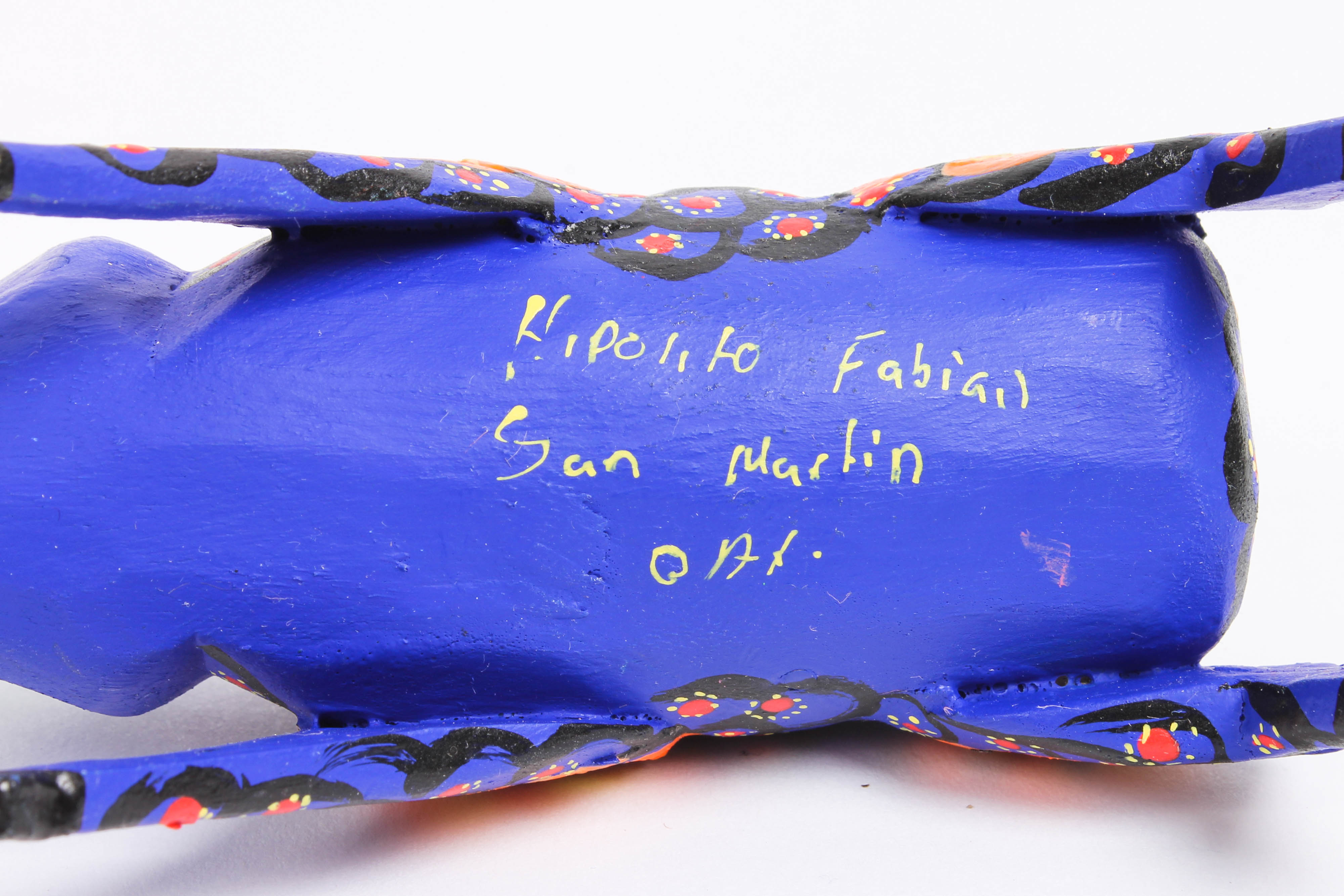 Peruvian Wood and Fabric Decor