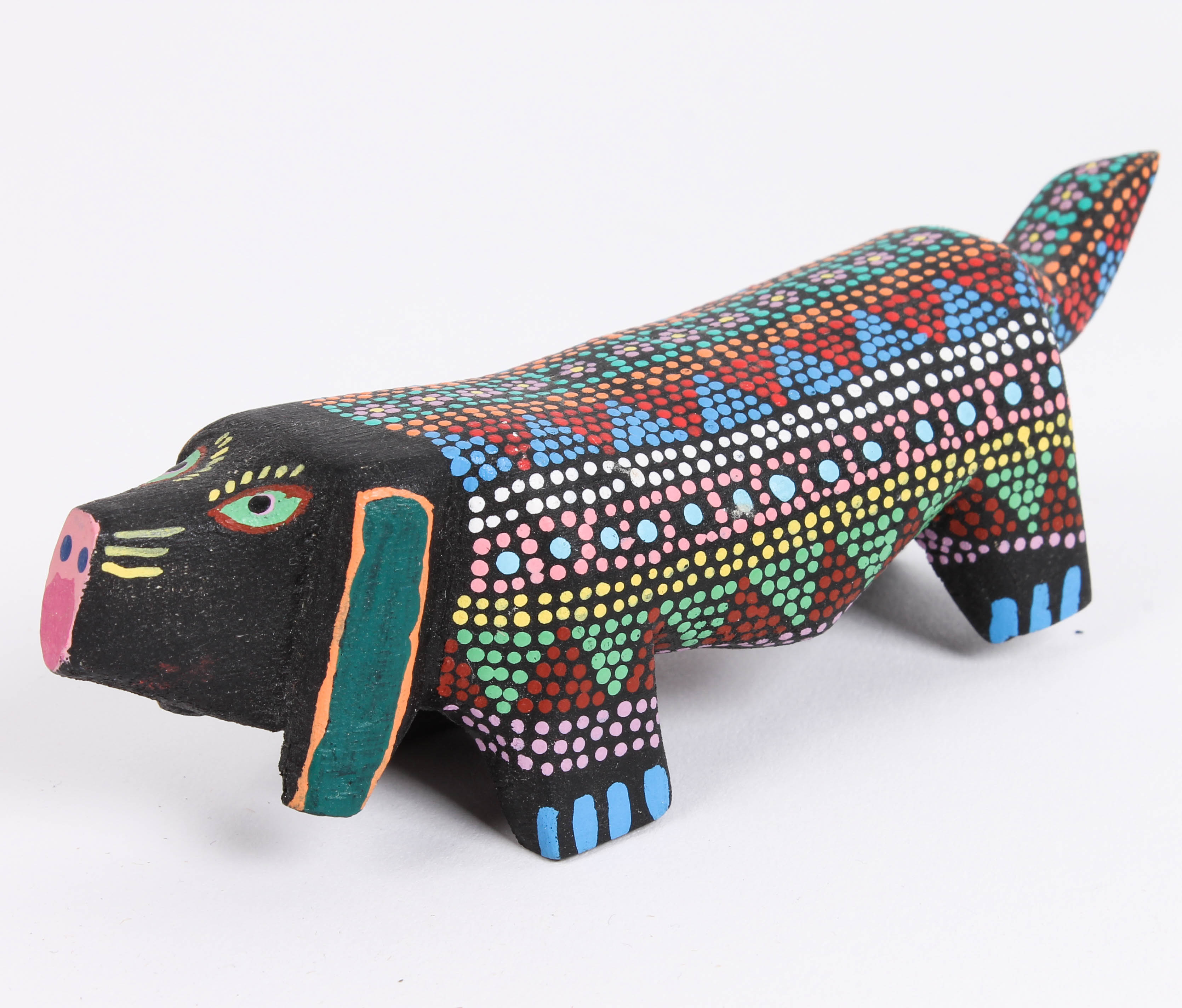 Peruvian Wood and Fabric Decor