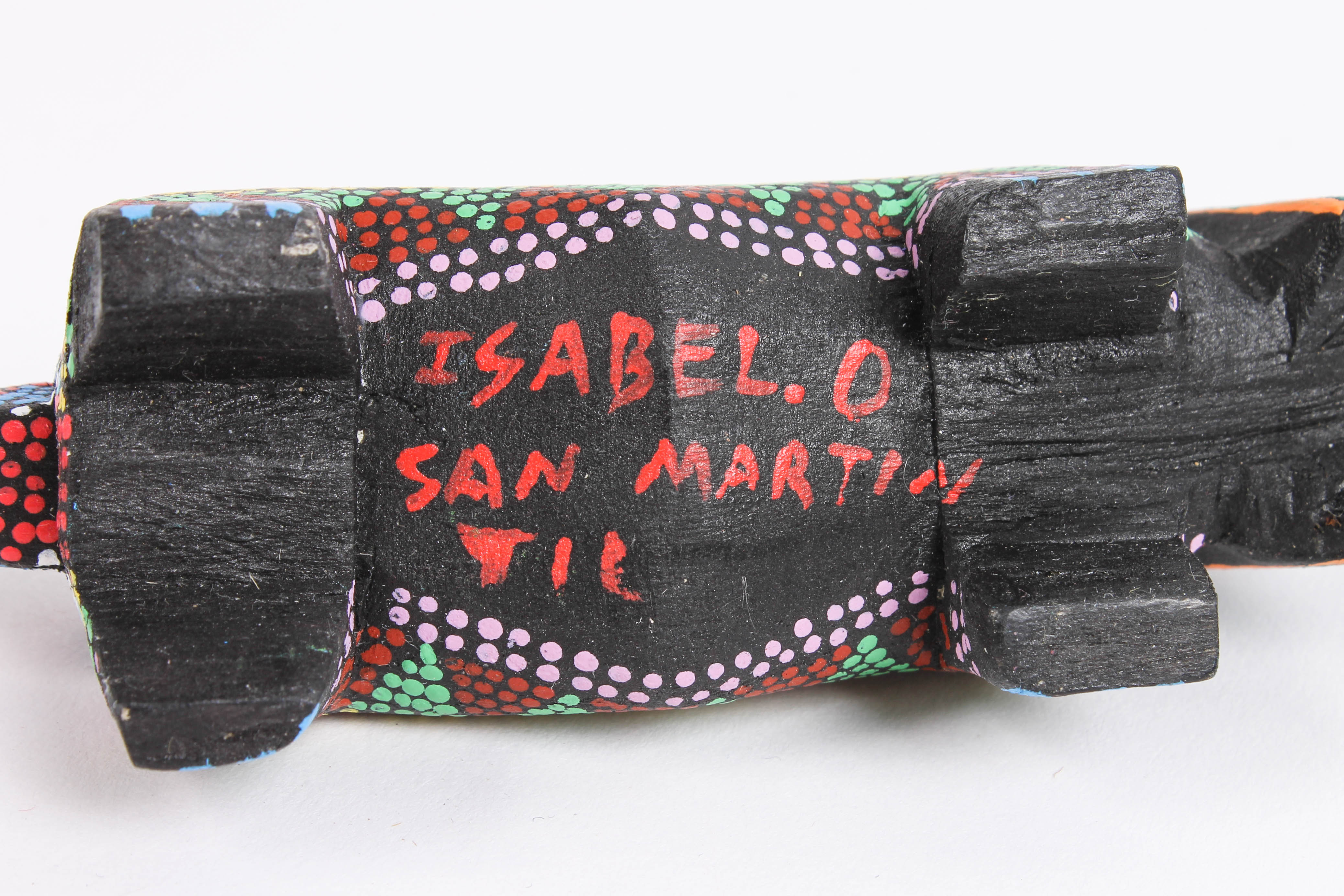 Peruvian Wood and Fabric Decor