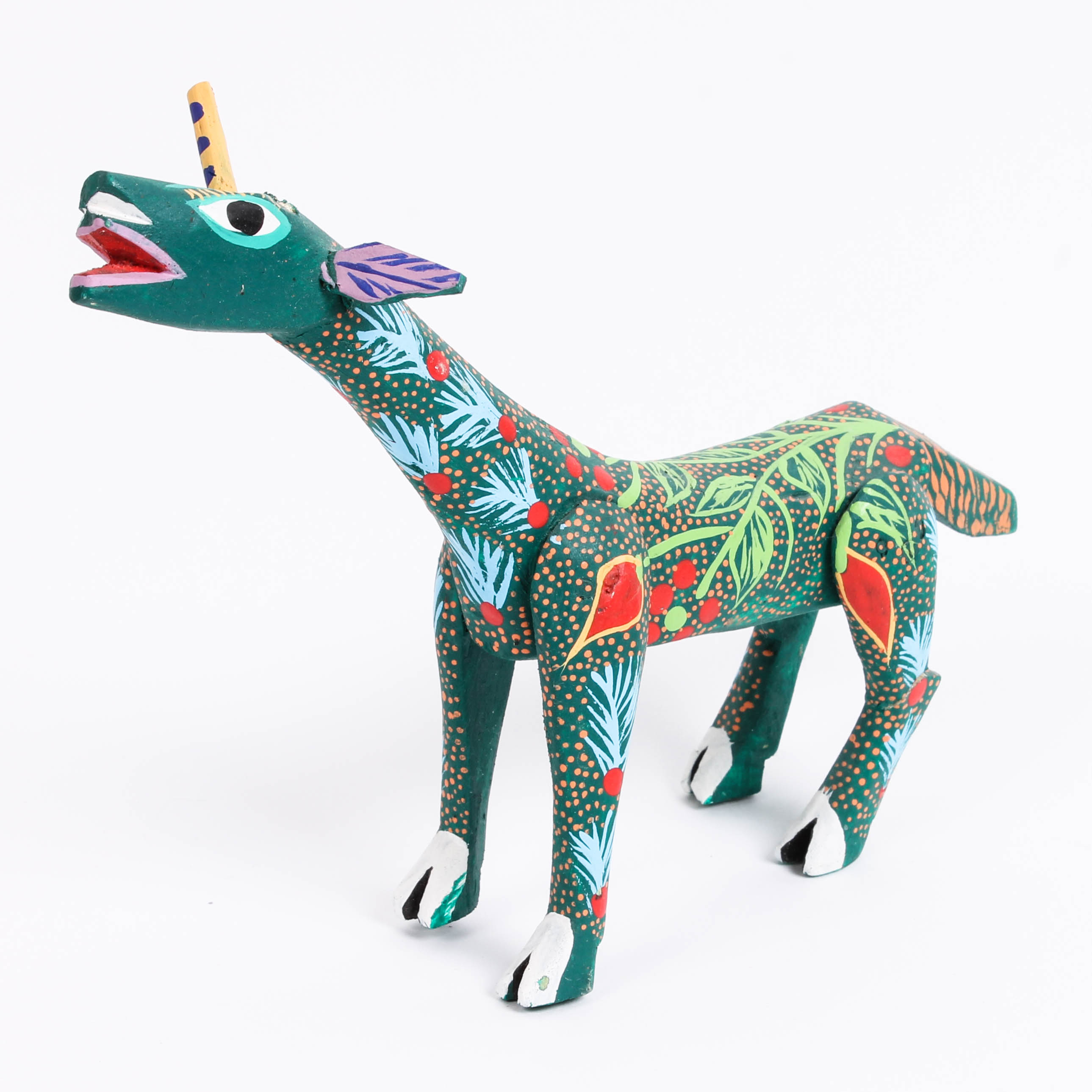 Peruvian Wood and Fabric Decor