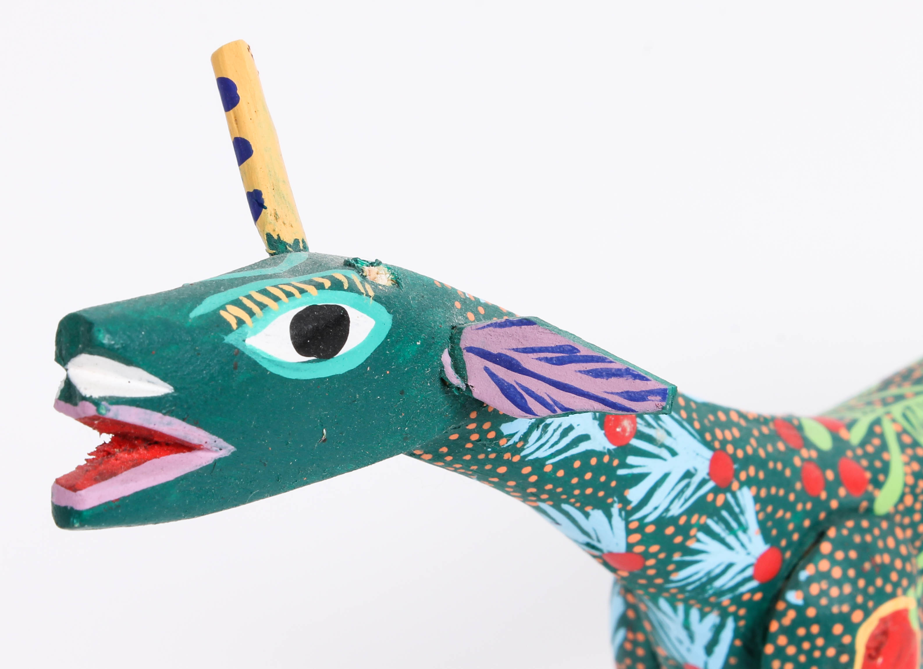 Peruvian Wood and Fabric Decor