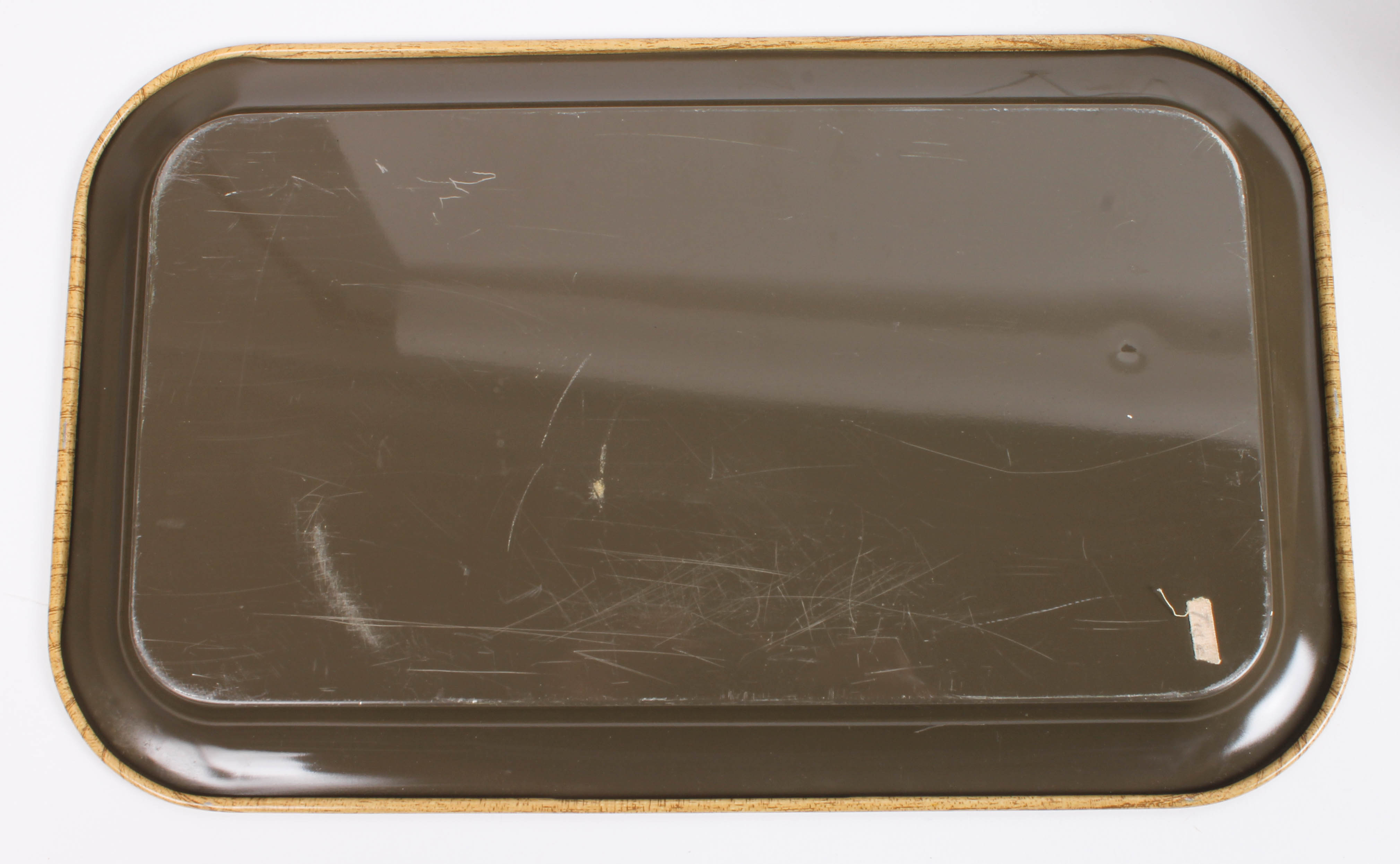 Collection of Vintage Printed Aluminum Trays