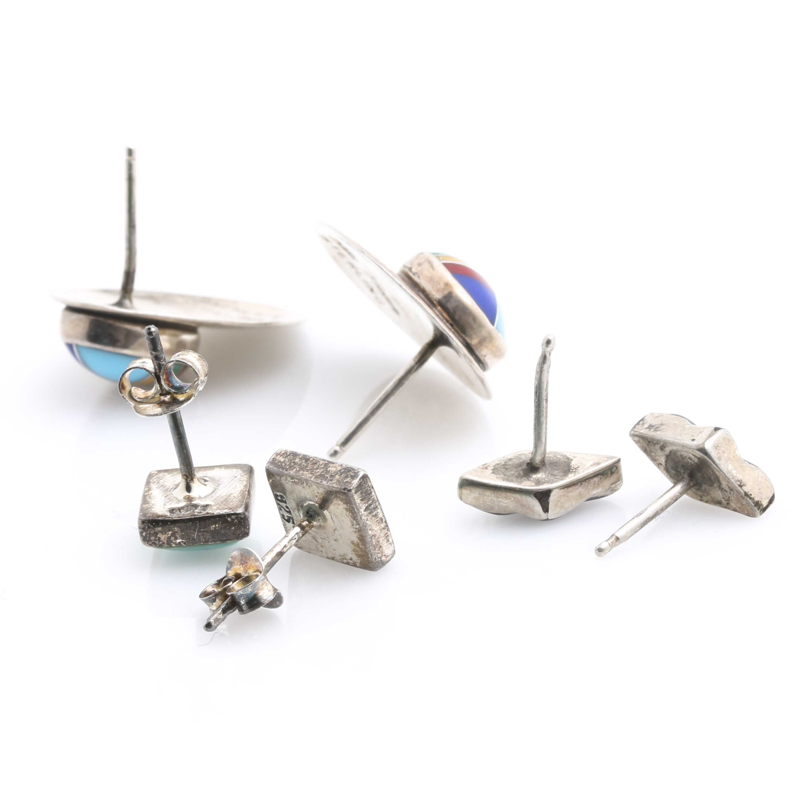 Sterling Silver Southwestern Style and Native American Artisan Gemstone Jewelry