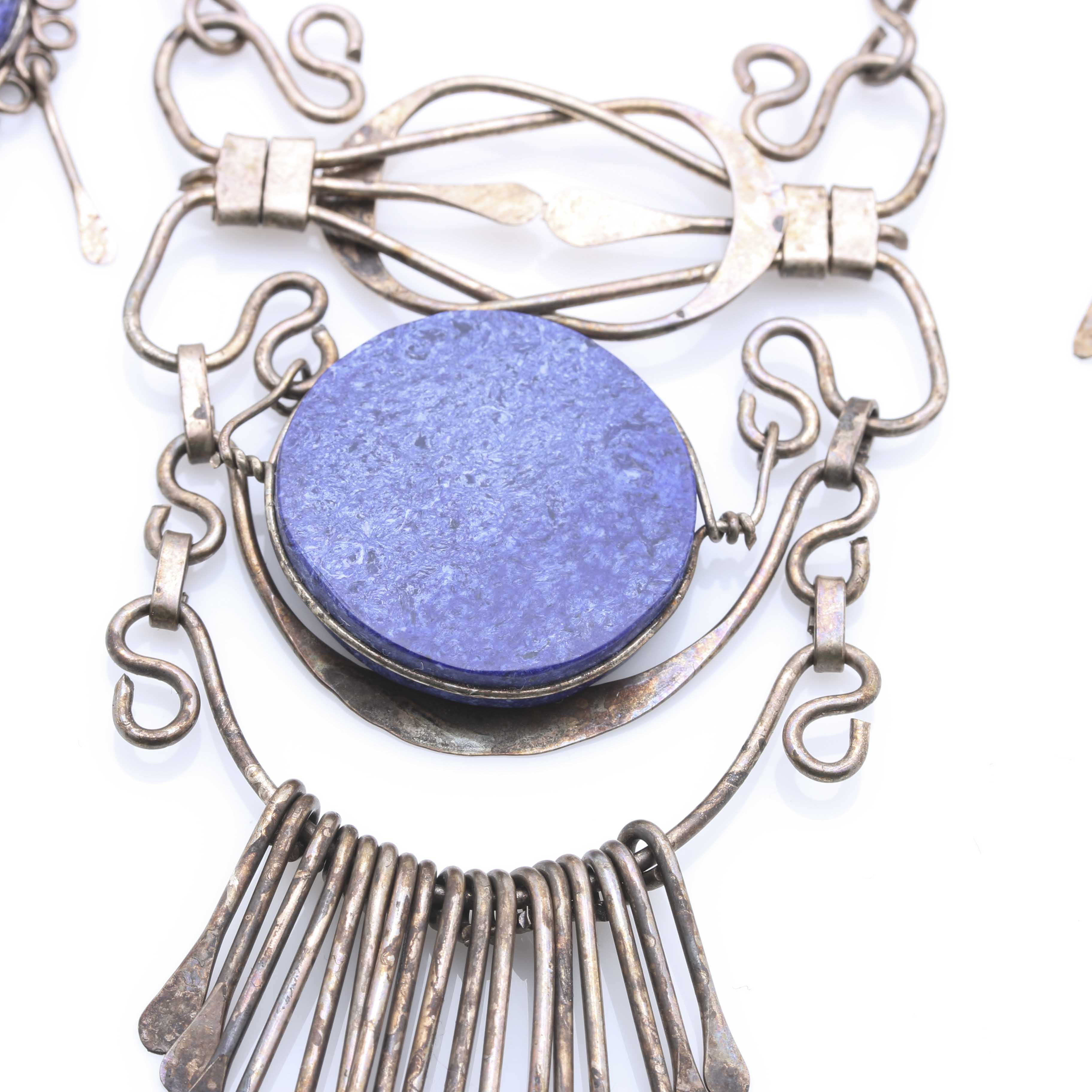 Assortment of Mixed Metal Jewelry With Gemstones