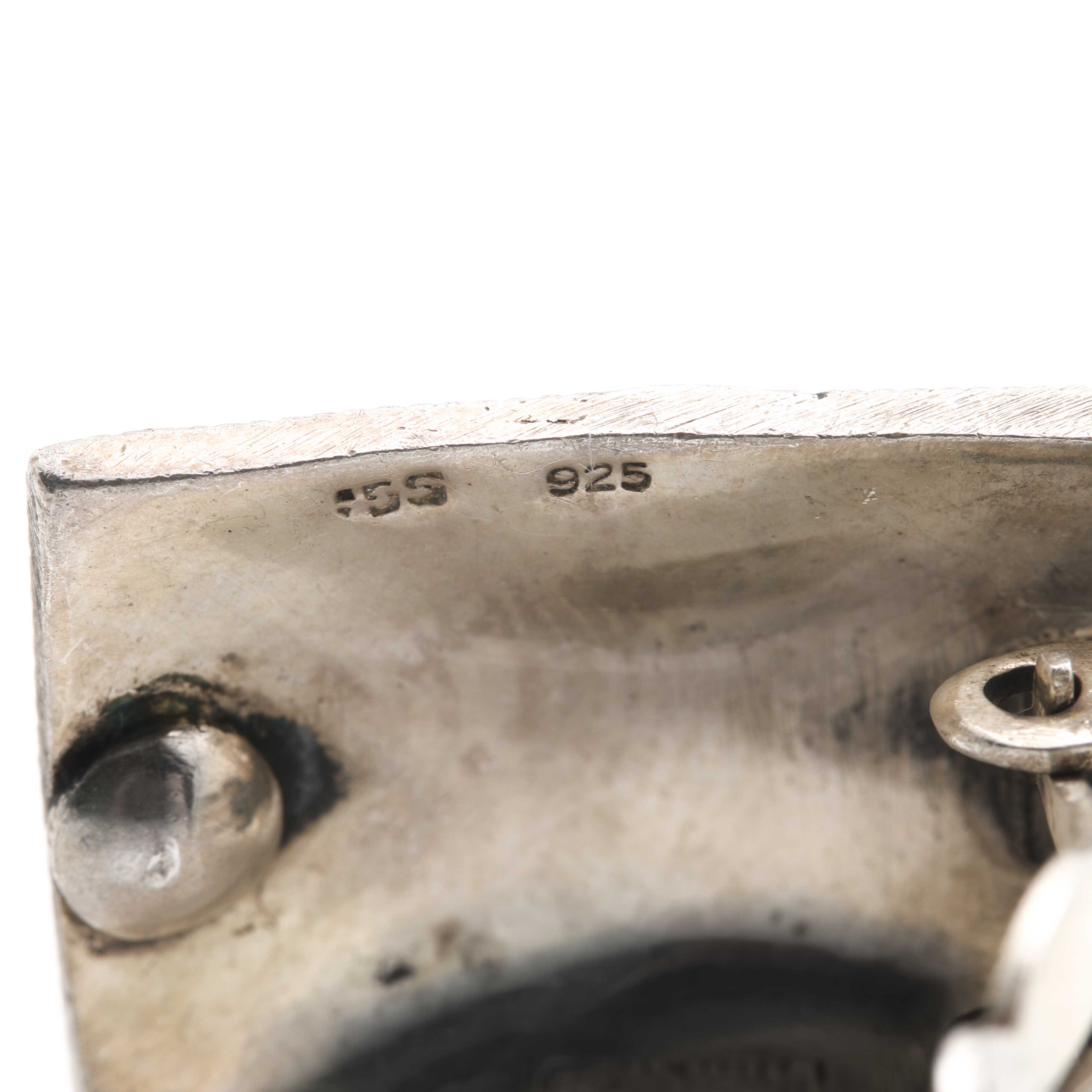 Assortment of Sterling Silver Jewelry With Gemstones and Glass