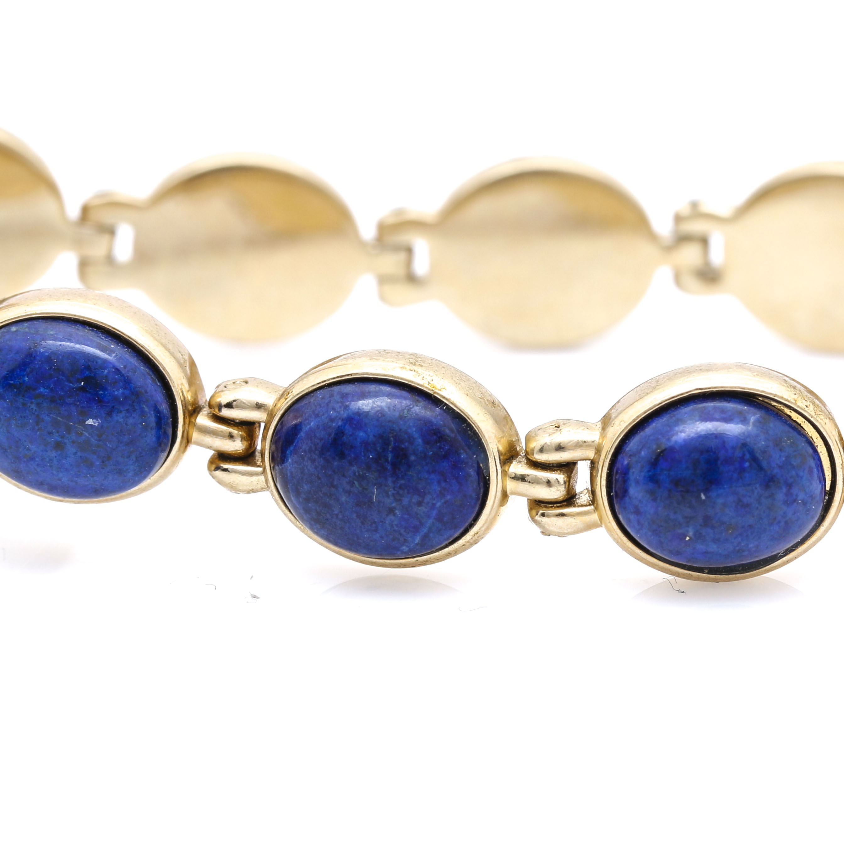 Lapis Lazuli Lucoral Diamond Quartz Watch