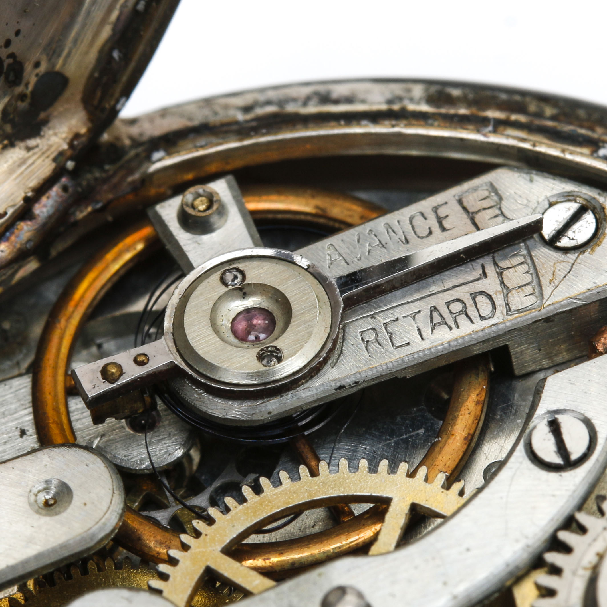 800 Silver Pin Set Pocket Watch