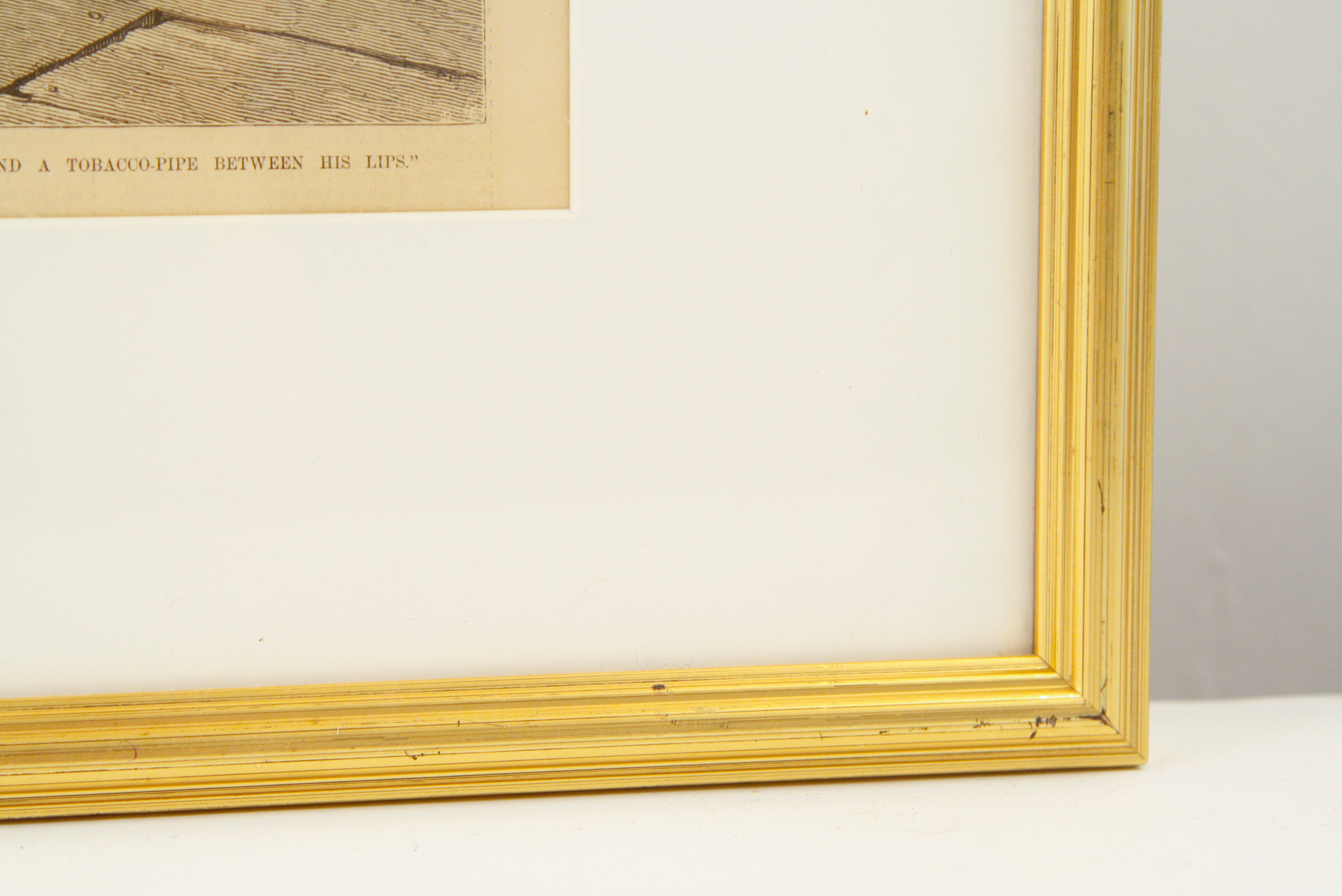 1886 Framed Harper's Weekly Folio Lithograph on Paper