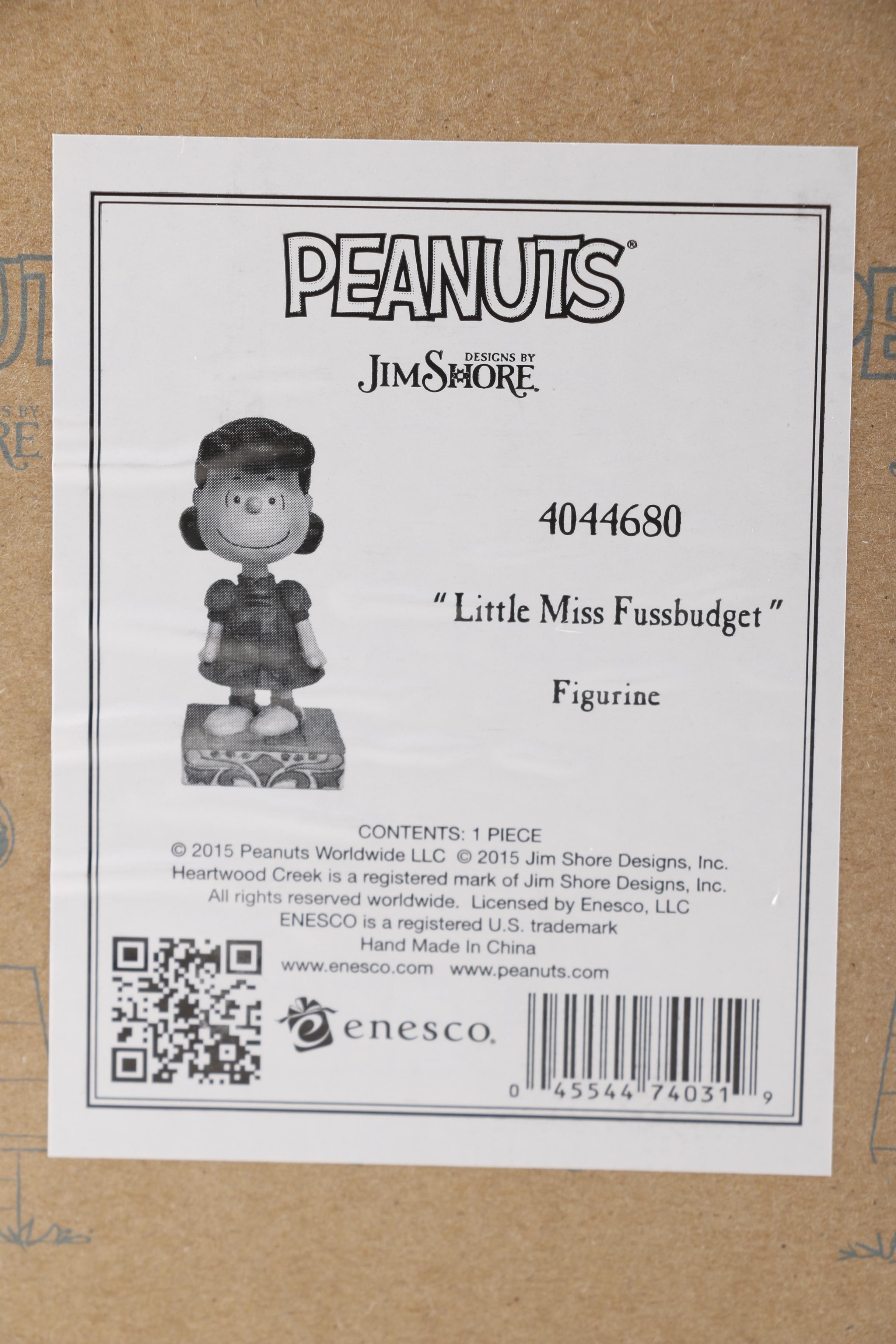 Enesco Jim Shore Peanuts Figurines Collection