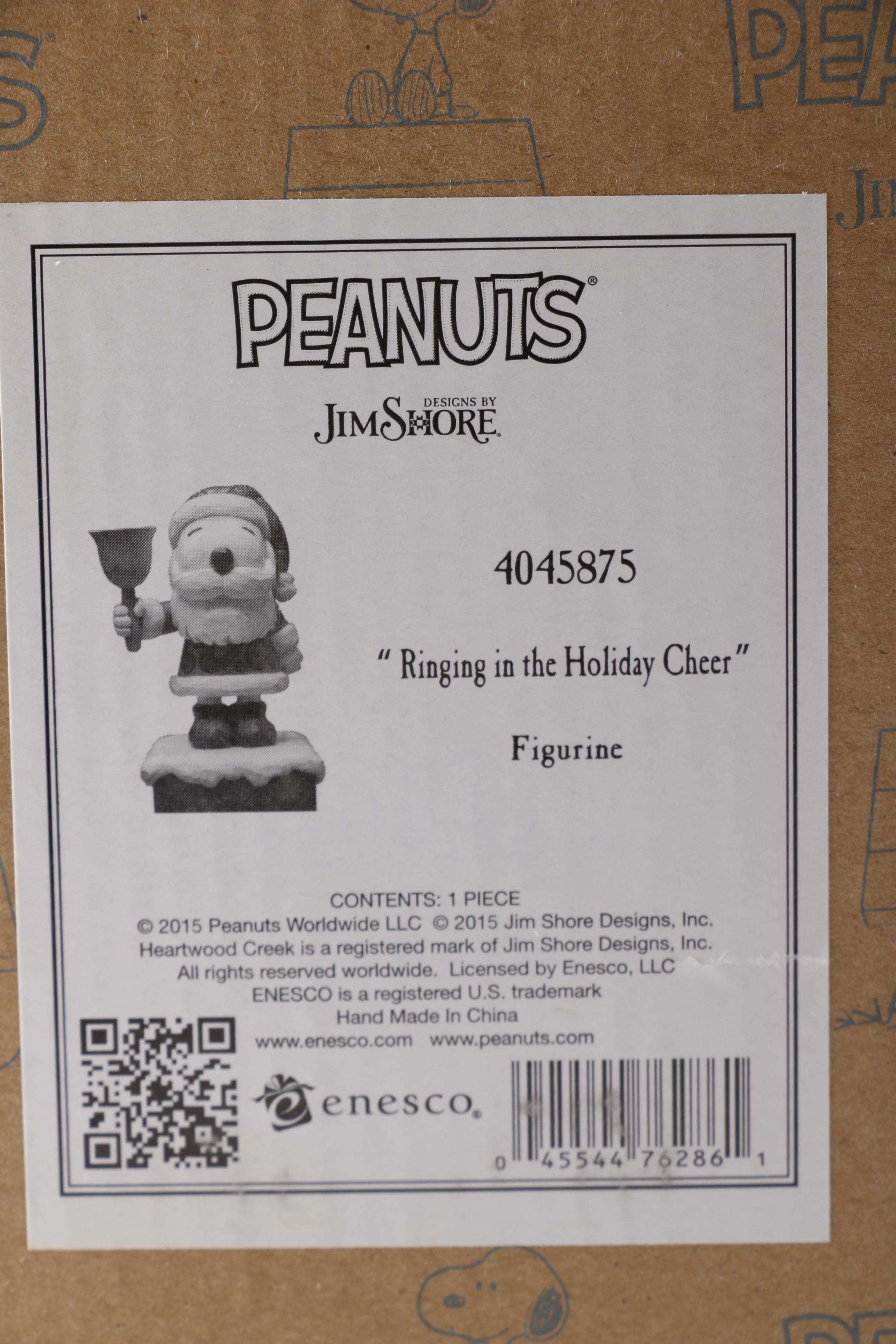 Enesco Jim Shore Peanuts Figurines Collection