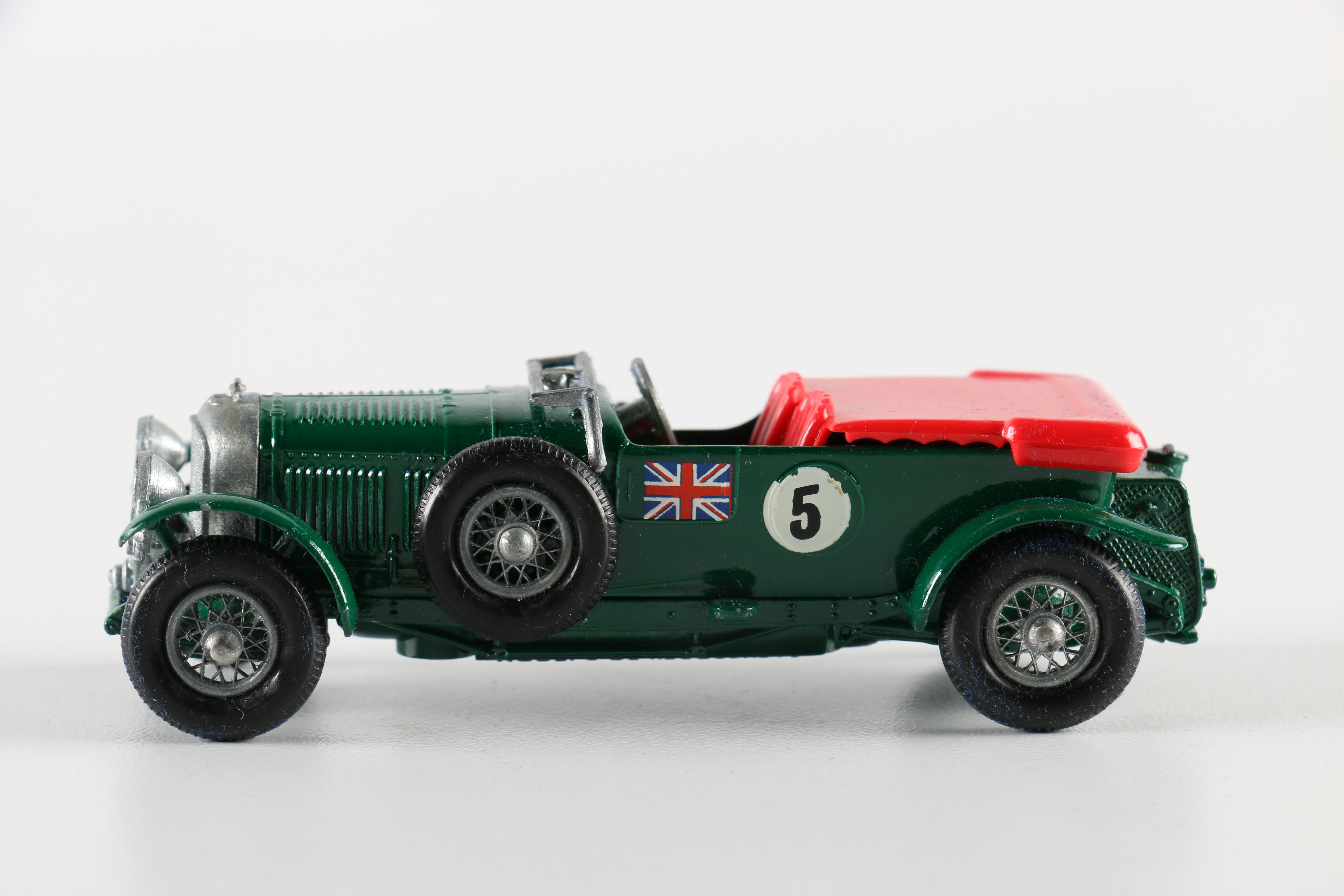 Matchbox "Models of Yesteryear" Die-Cast Cars in Case Circa 1969