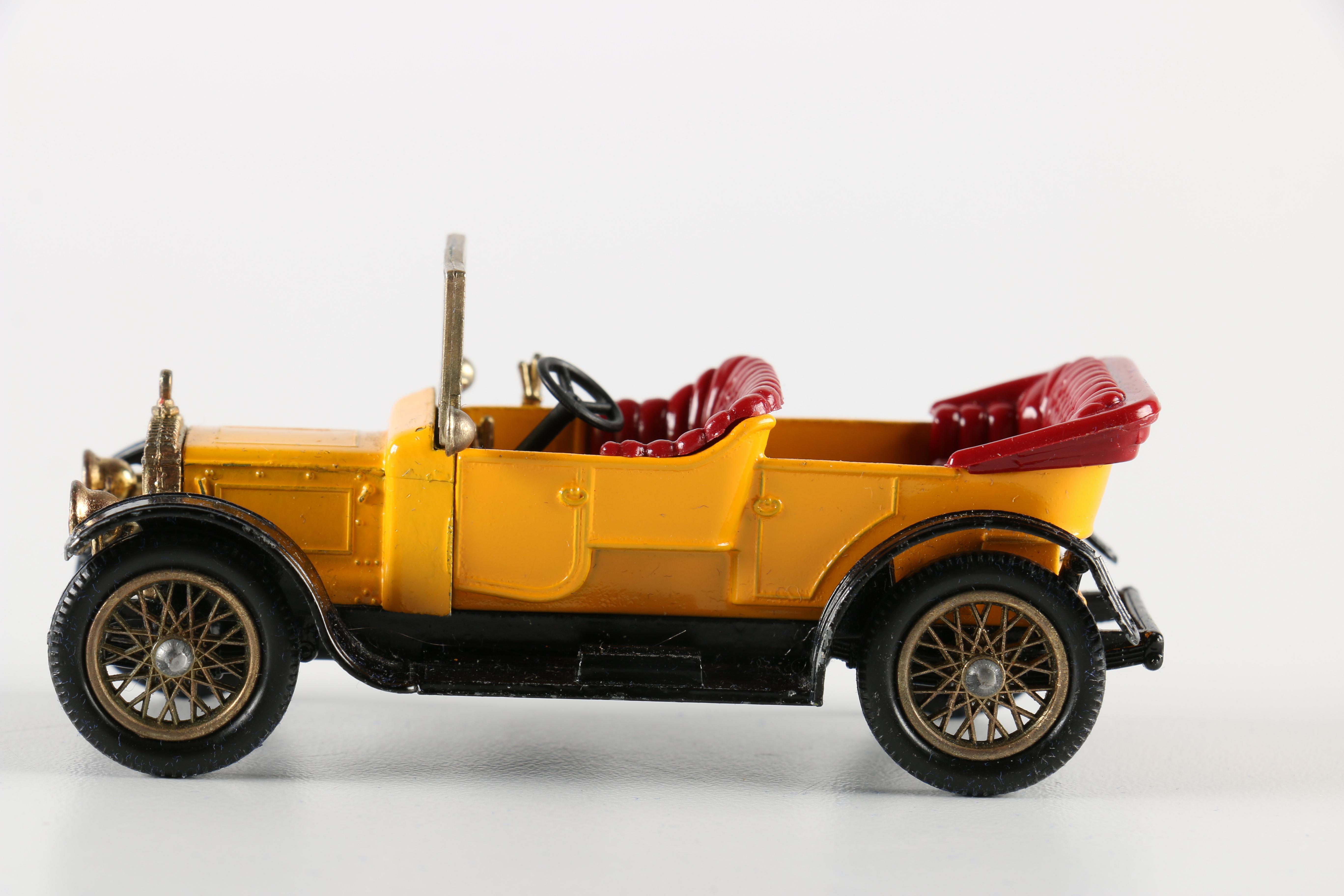 Matchbox "Models of Yesteryear" Die-Cast Cars in Case Circa 1969